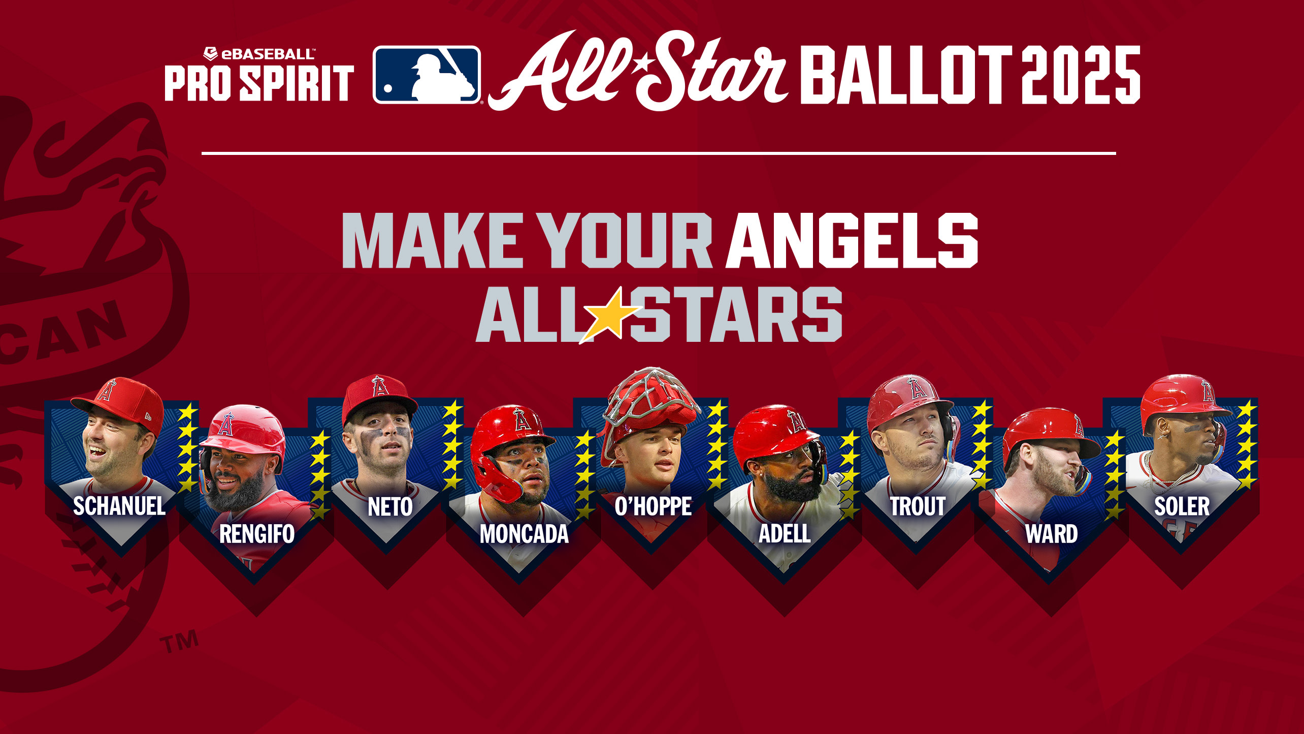 Angels All-Star Game ballot