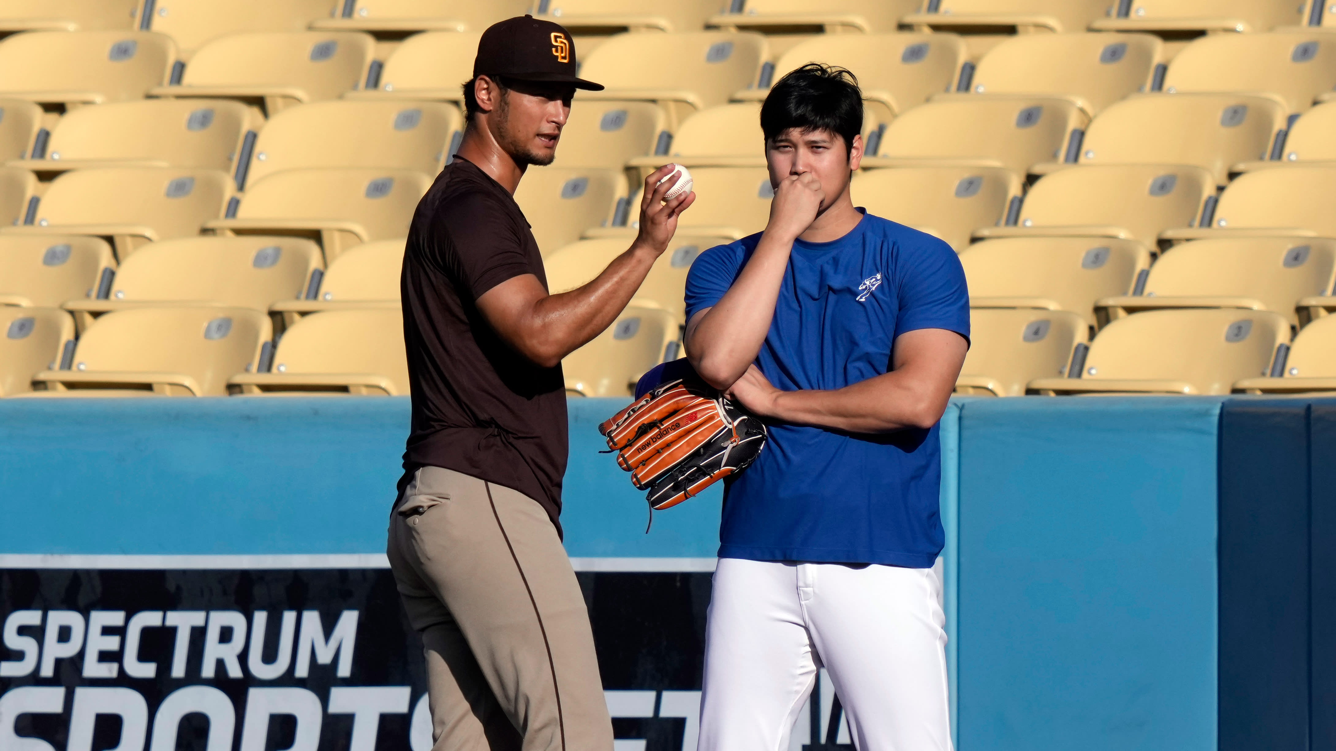 To get to the NLCS, Shohei Ohtani's Dodgers have to face his childhood hero, Padres starter Yu Darvish