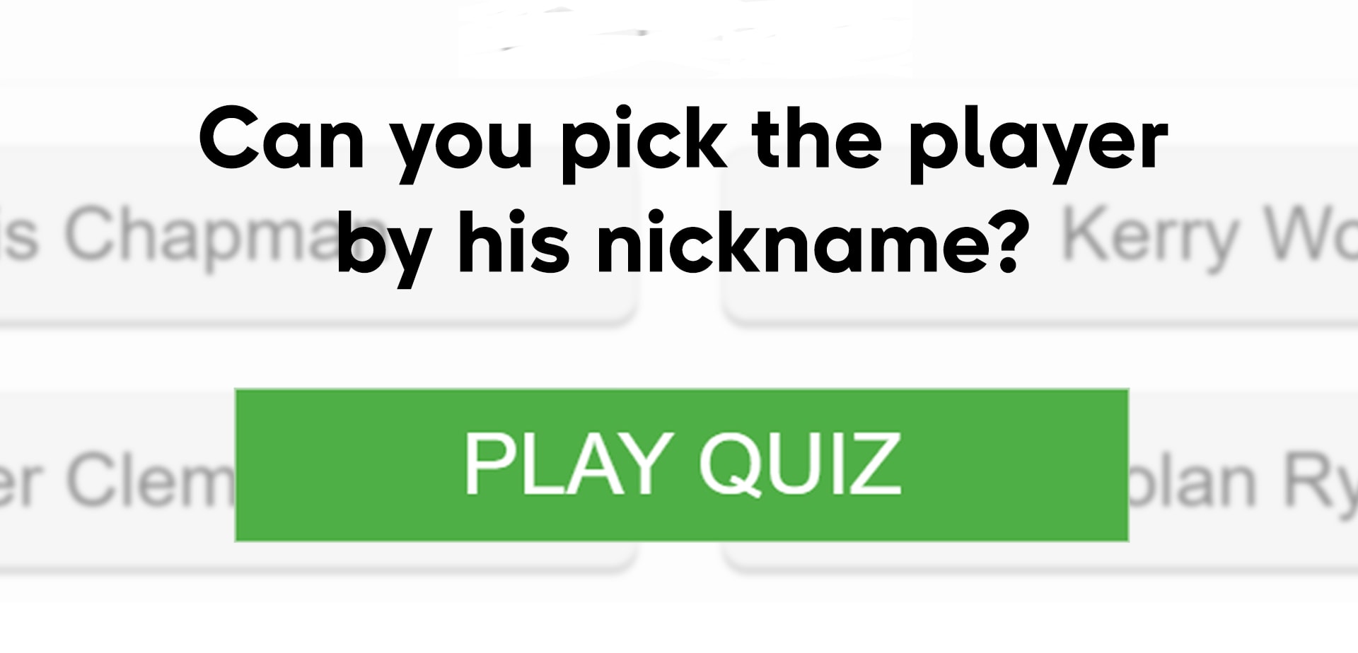 Play Quiz