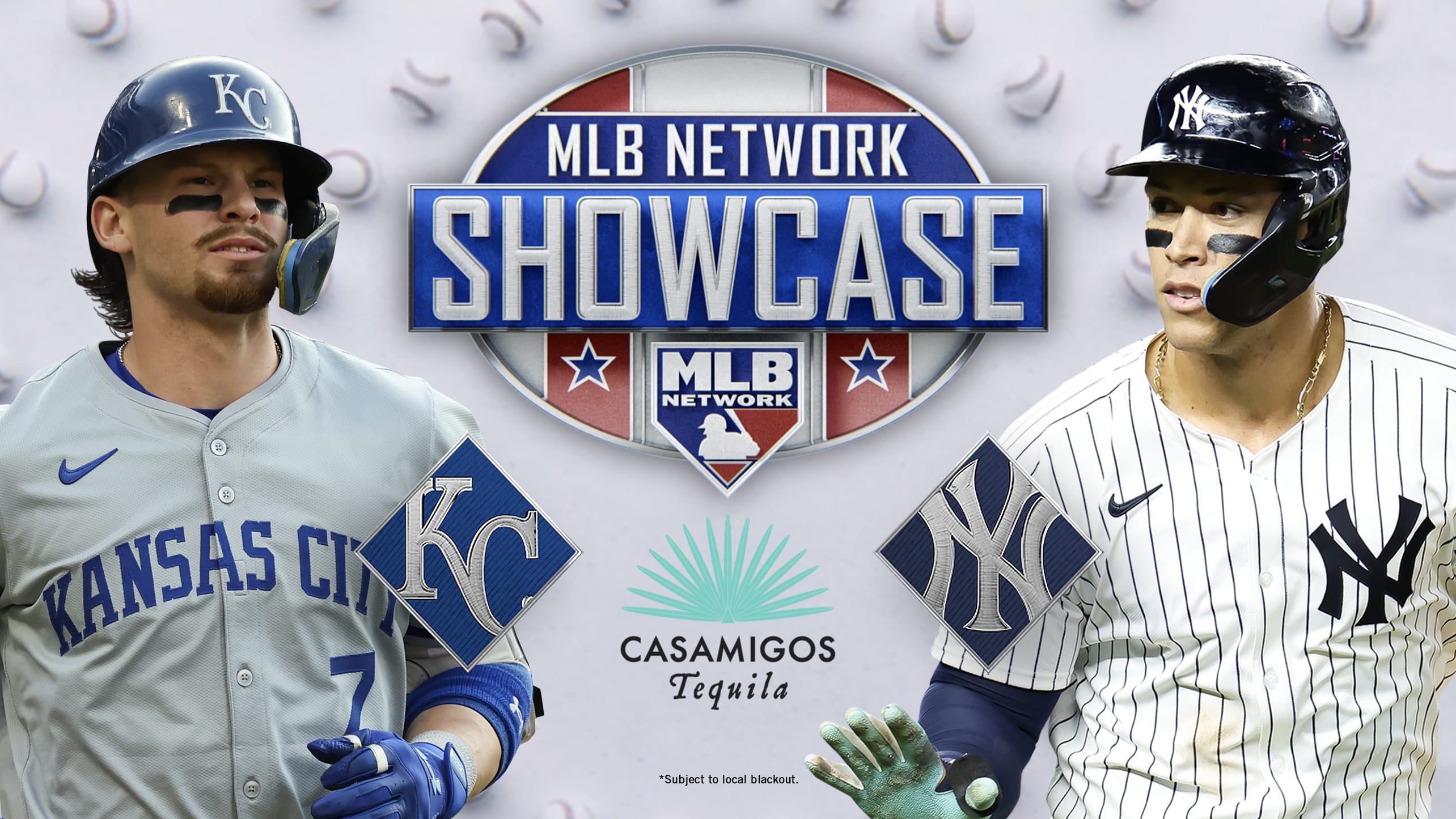 Bobby Witt Jr. and Aaron Judge face off in an MLB Network Showcase game