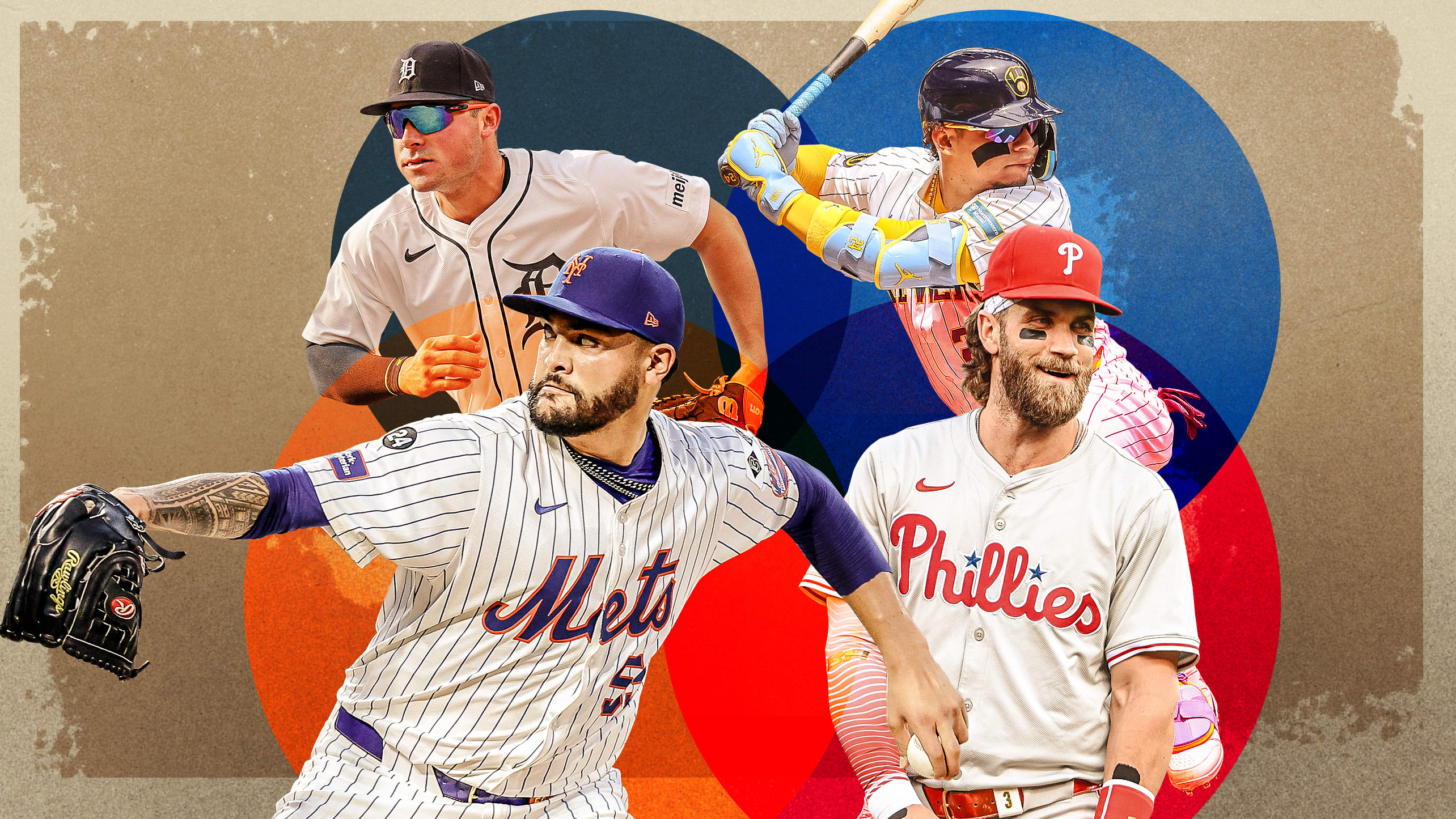 The Tigers, Mets, Brewers and Bryce Harper are among this week's fascinating storylines