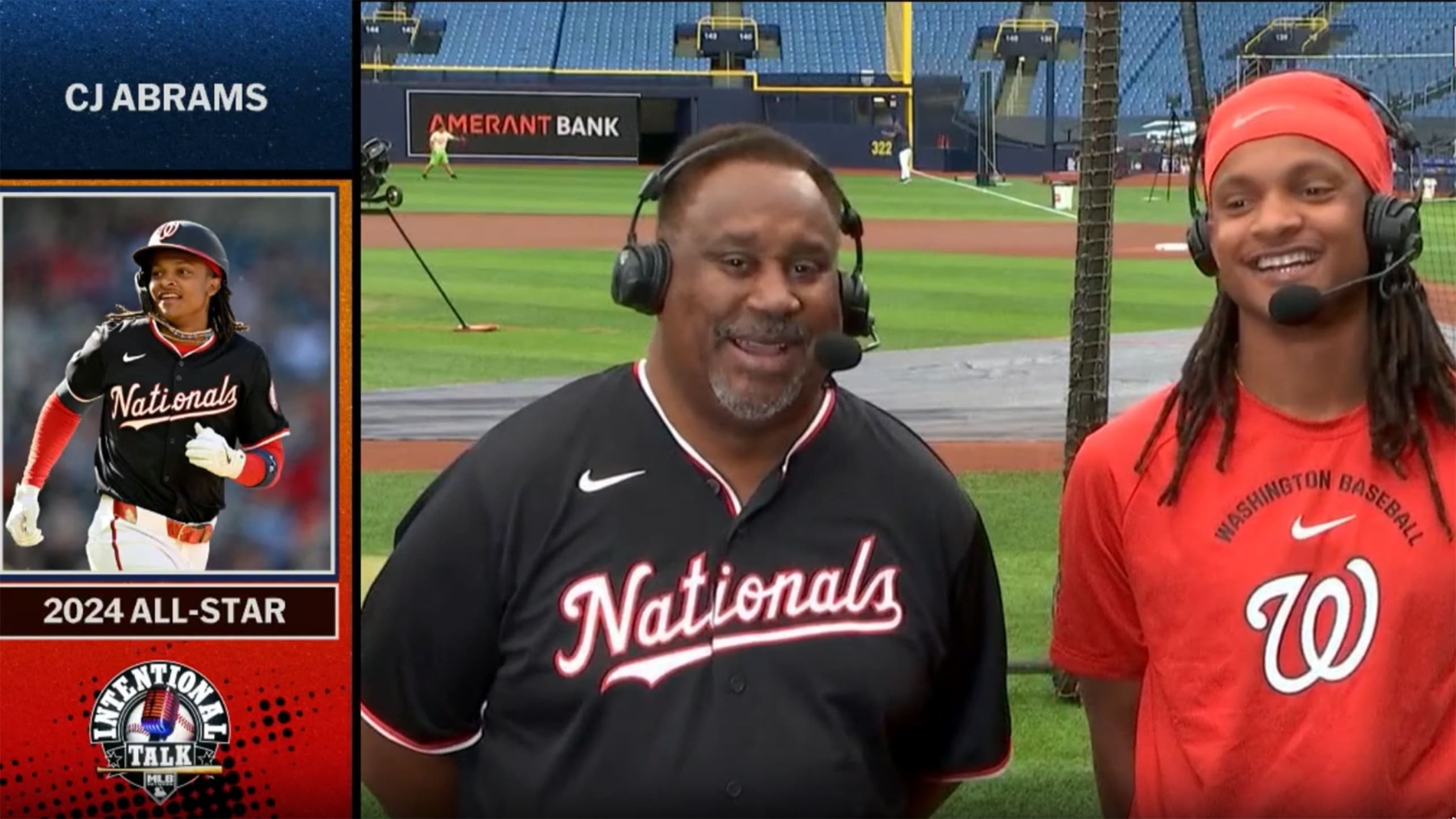 Chris and CJ Abrams on MLB Network