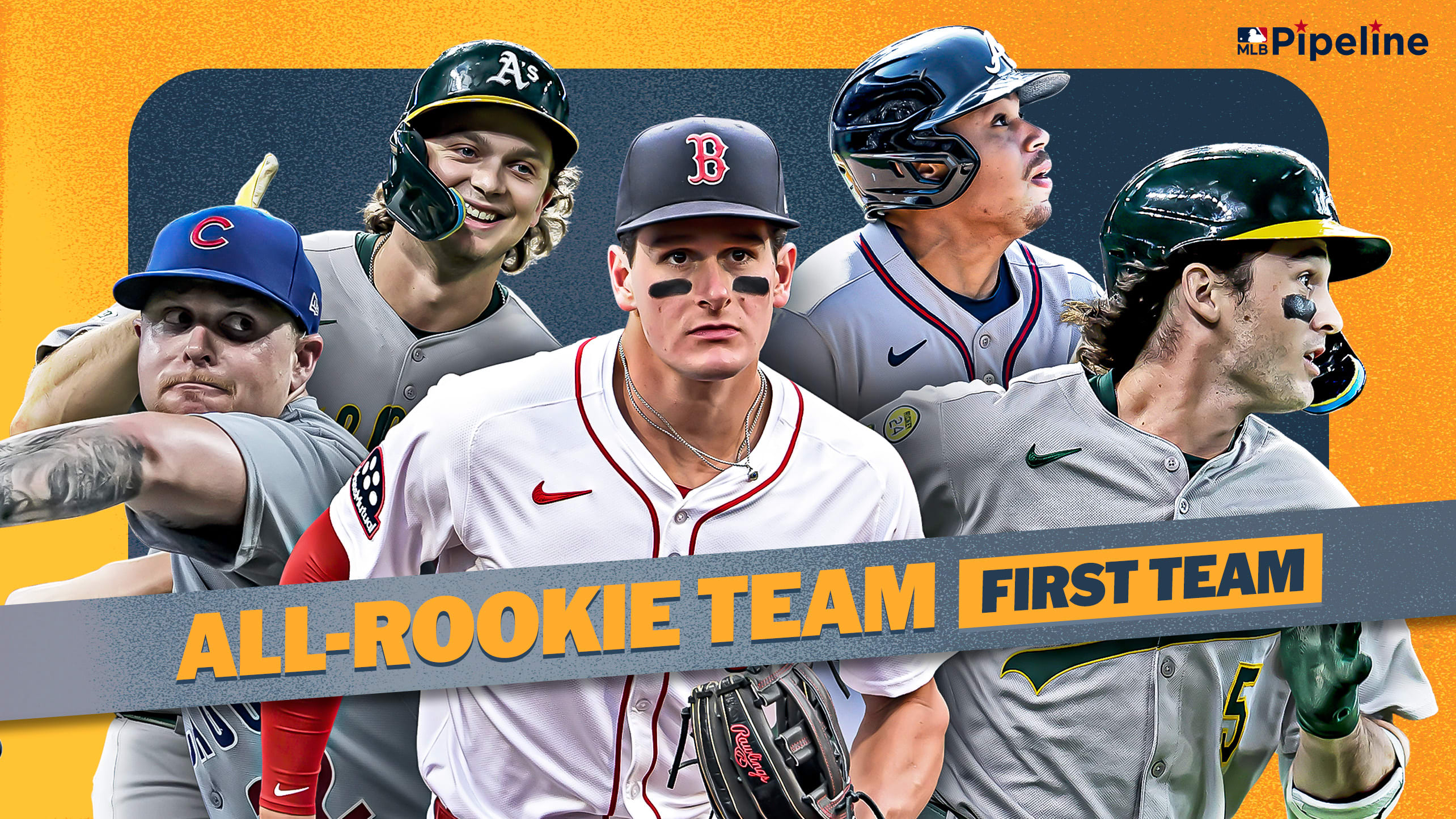 Cade Horton, Nick Kurtz, Roman Anthony, Drake Baldwin and Jacob Wilson