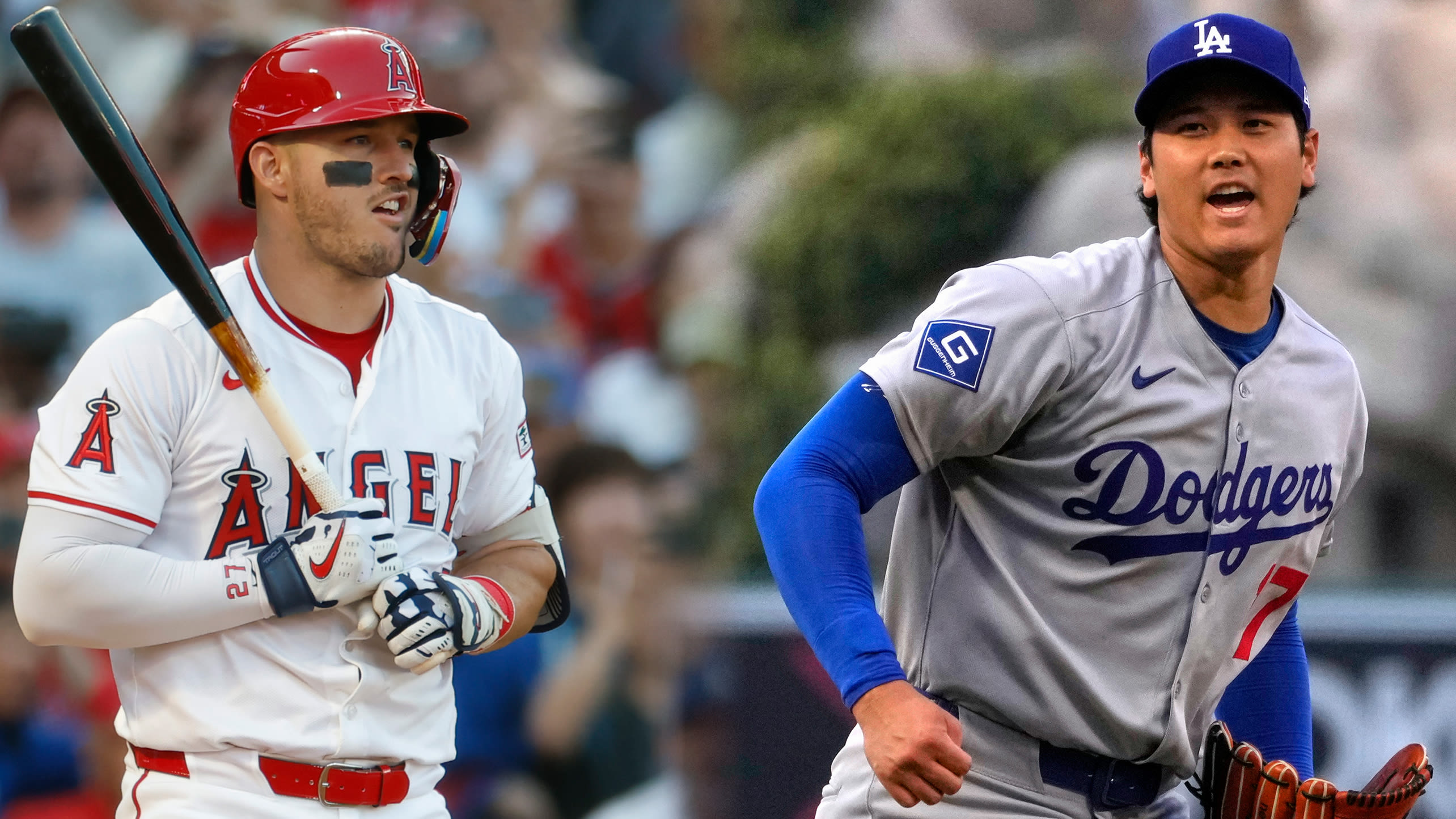 Mike Trout and Shohei Ohtani