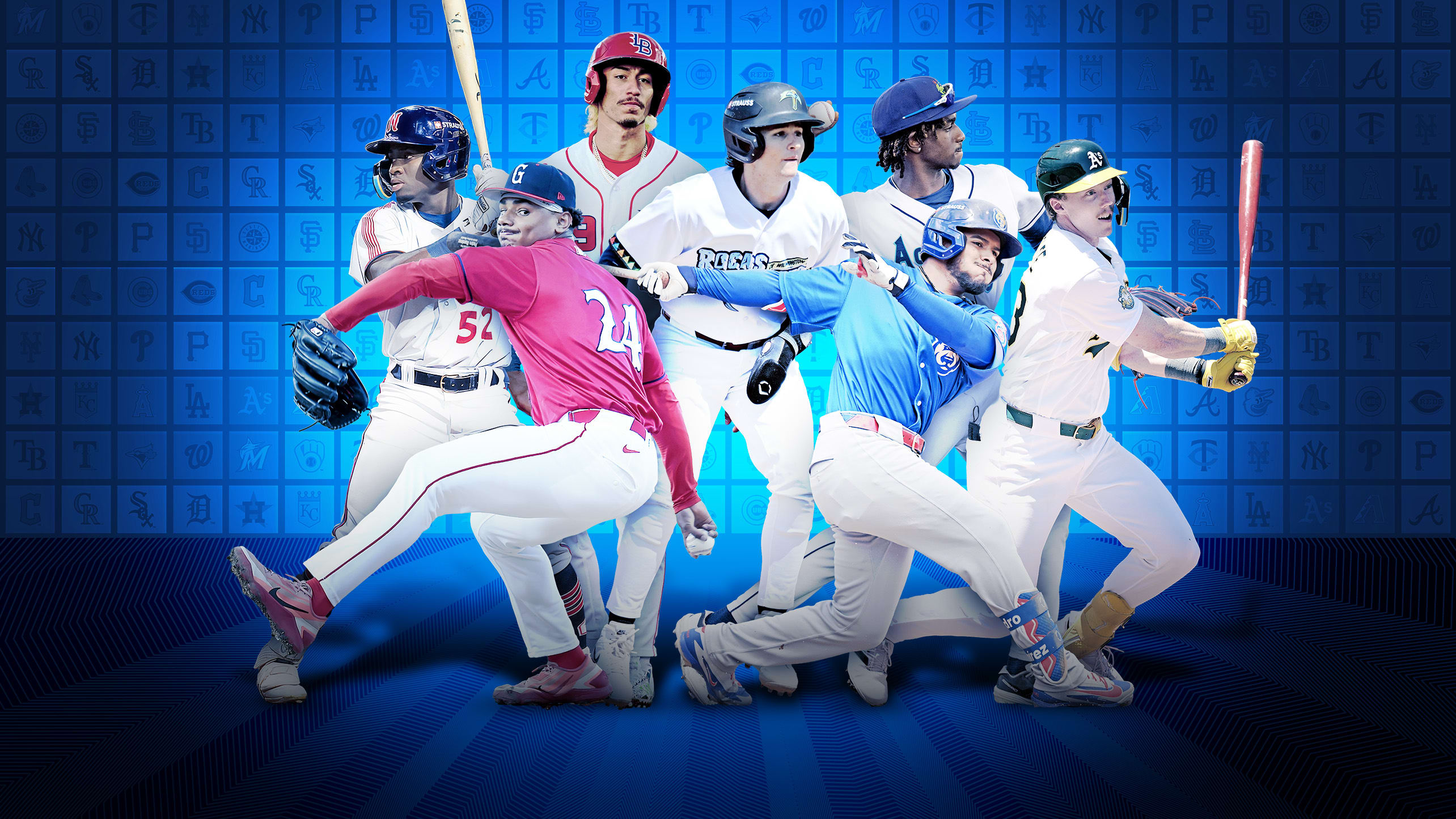 Images of seven prospects who have exceeded expectations