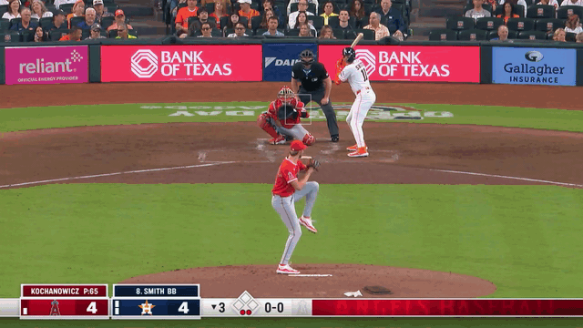 An animated gif of Jorge Soler making a diving catch