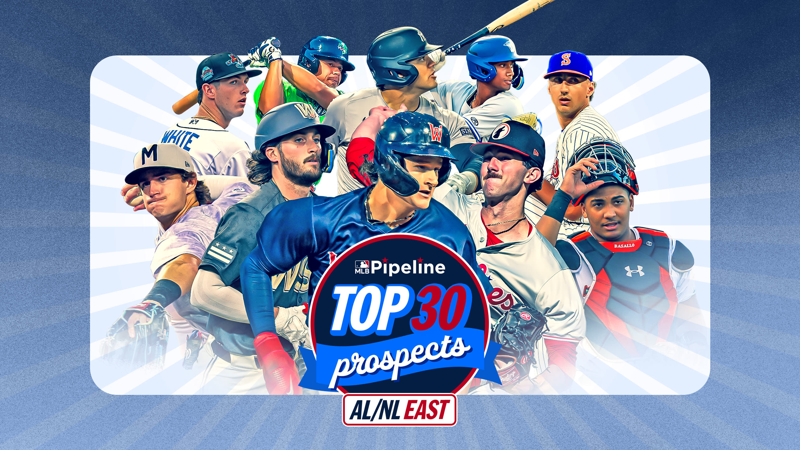 MLB Pipeline's Top 30 prospects for NL and AL East teams