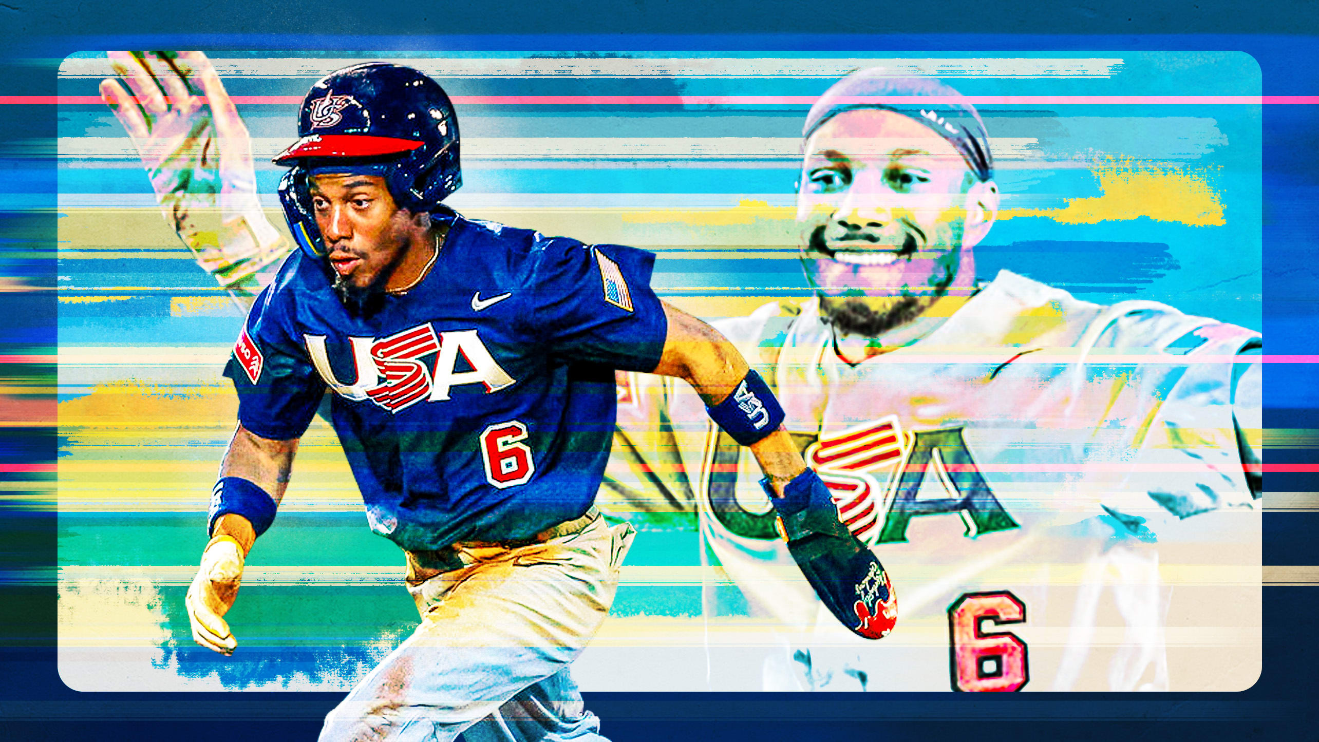 Speedy Rays prospect Chandler Simpson representing Team USA