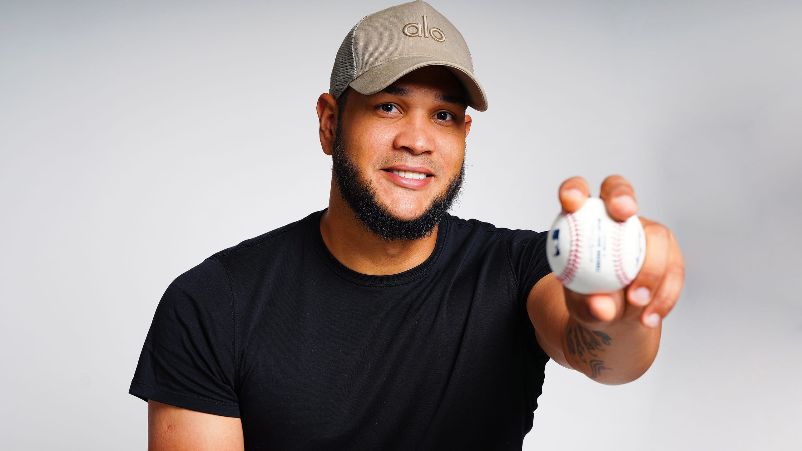 Eduardo Rodriguez poses for a portrait