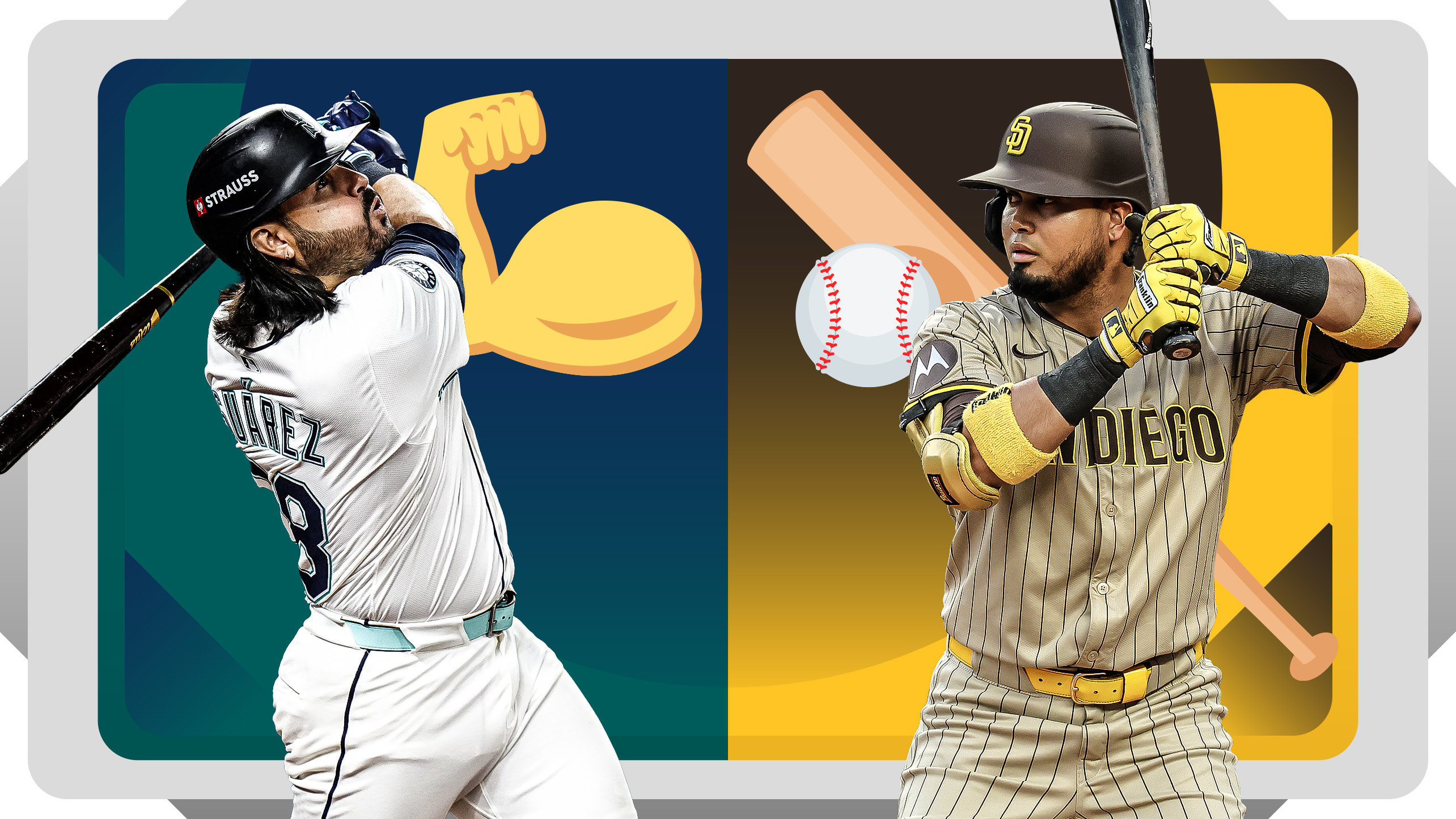 Eugenio Suárez and Luis Arraez