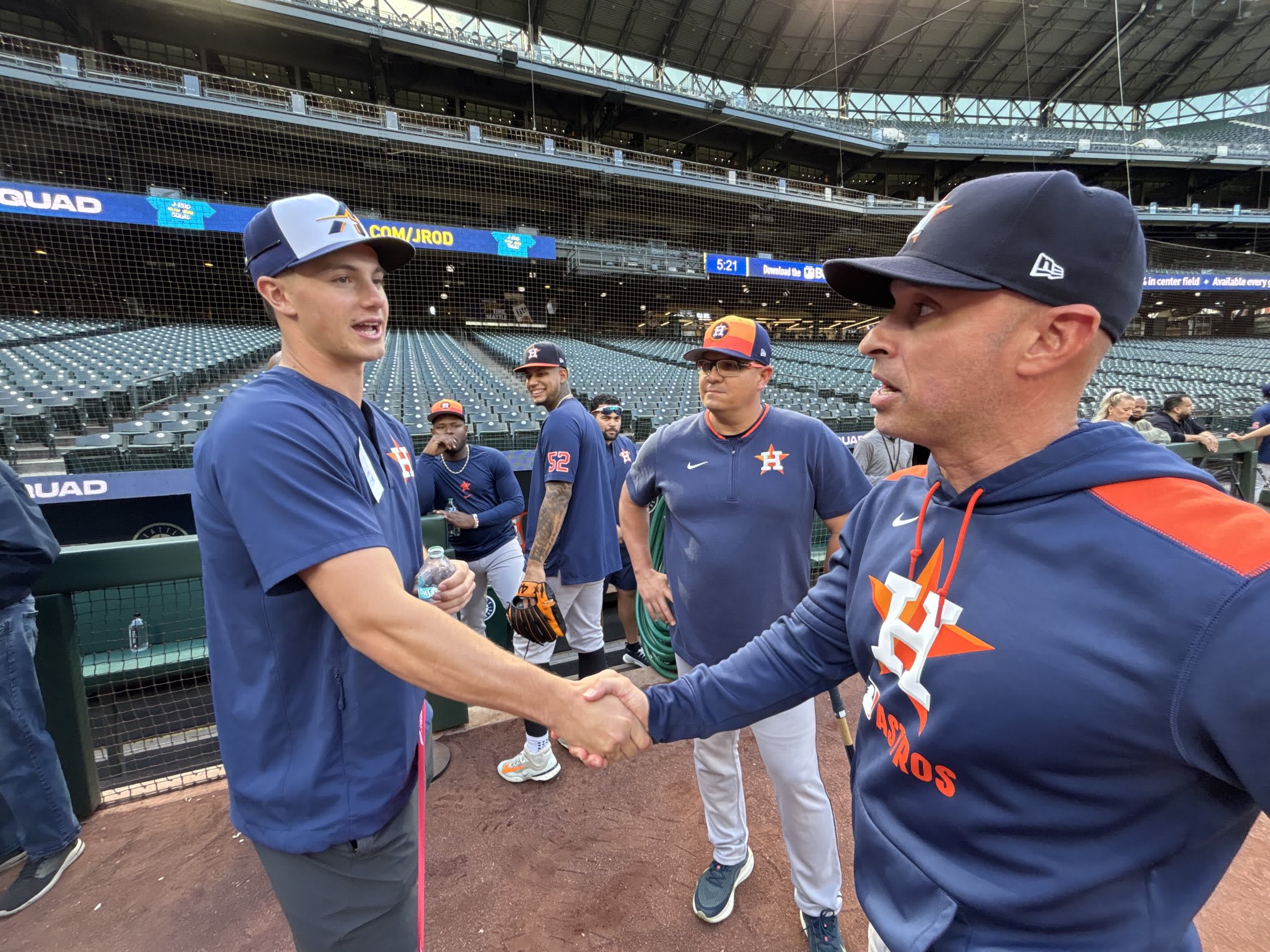 Xavier Neyers and Joe Espada