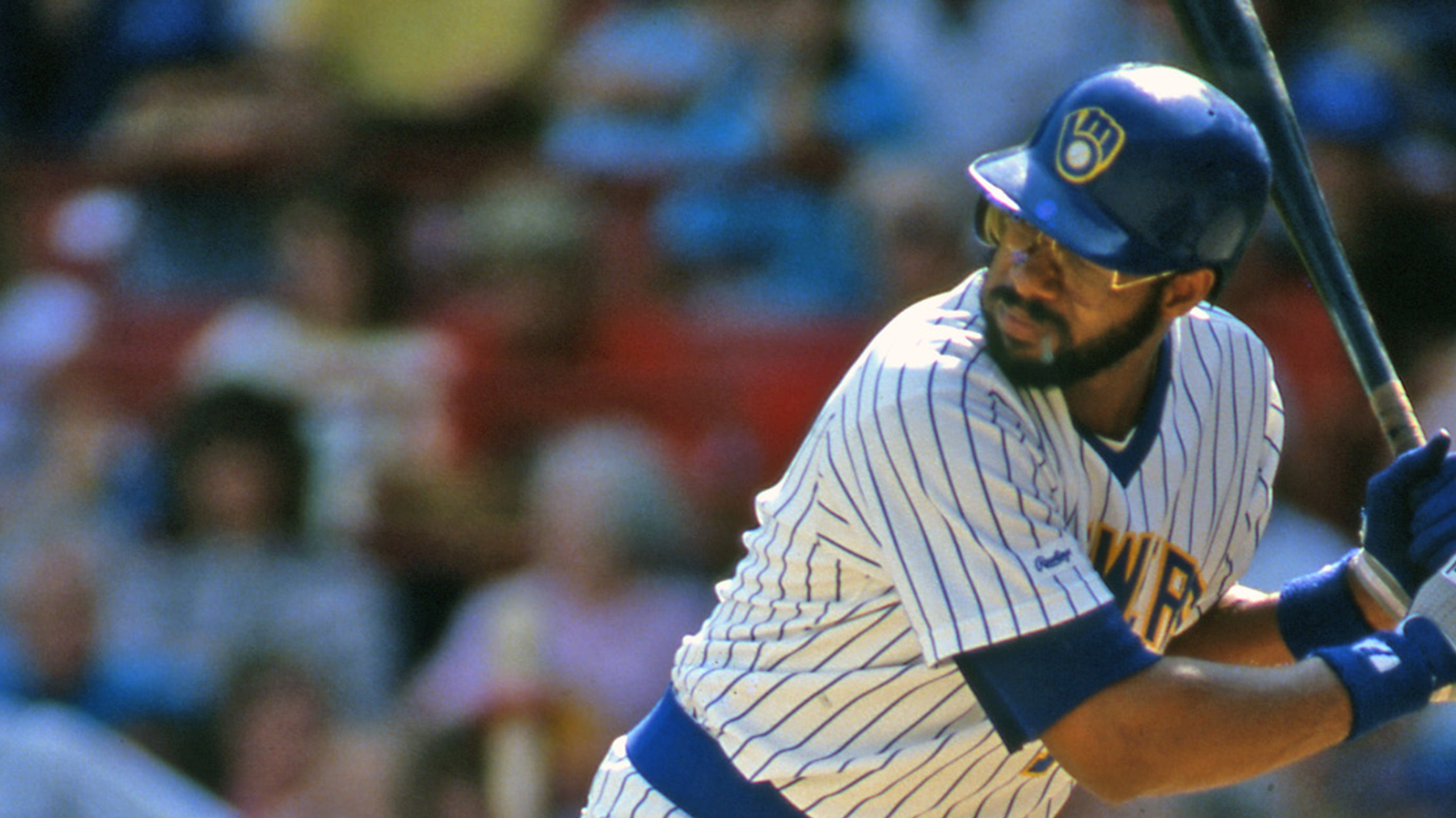 Cecil Cooper had a unique batting stance