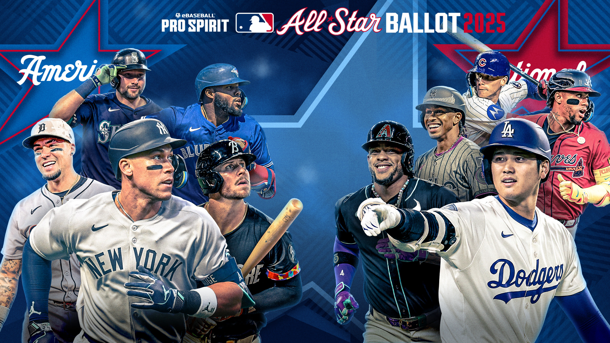 The latest All-Star Ballot update featuring 10 stars from the AL and NL