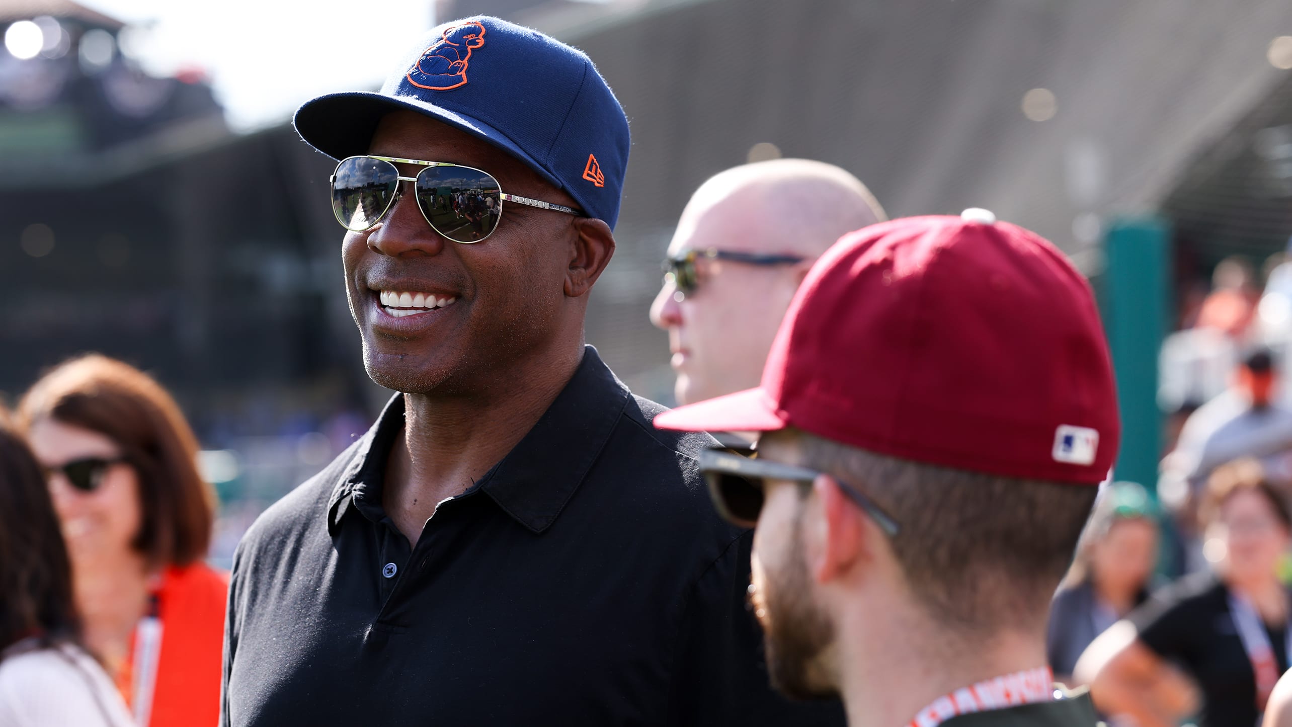 Barry Bonds at Rickwood Field