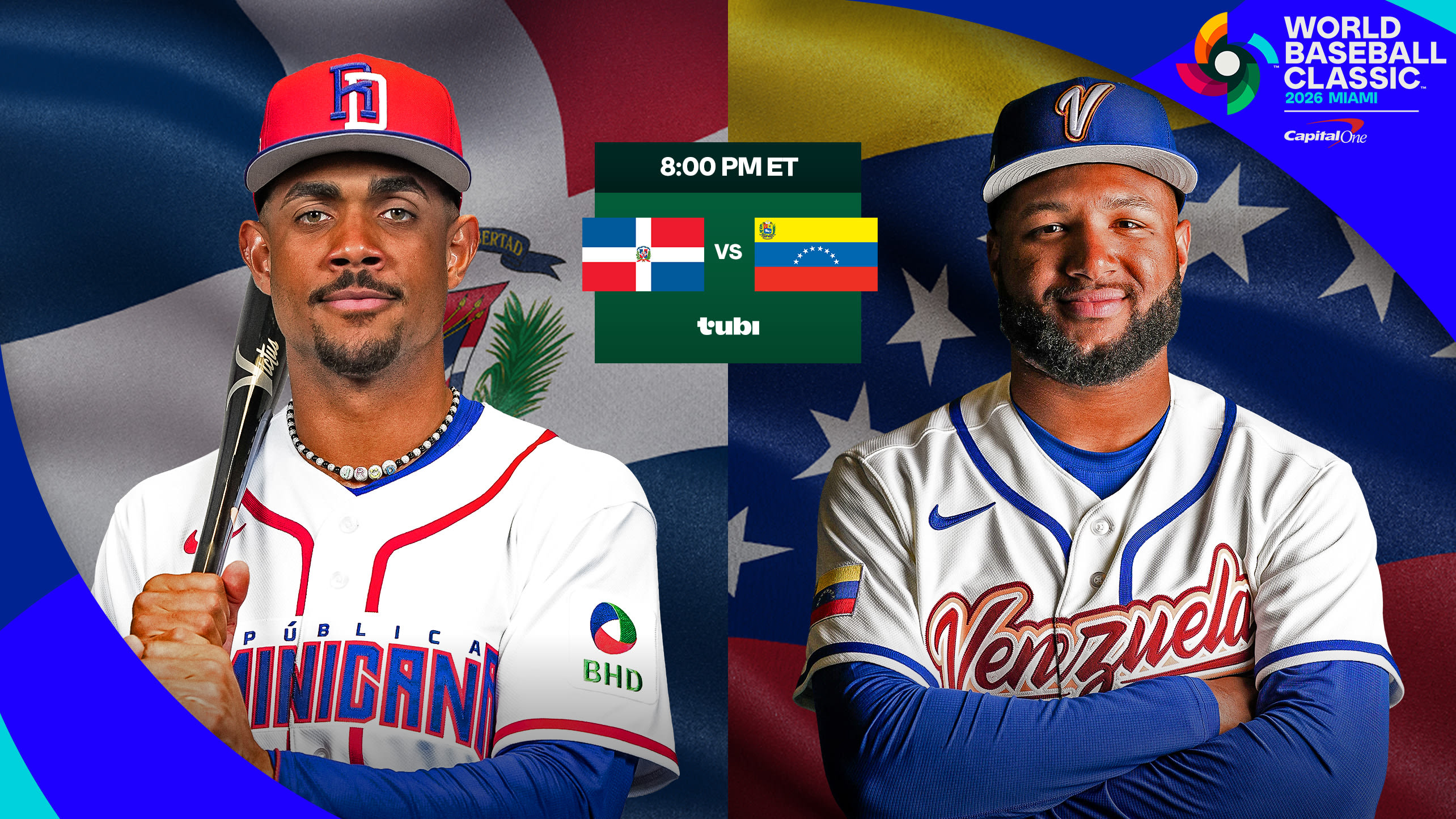 Dominican Republic vs. Venezuela: Tonight at 8 ET on Tubi