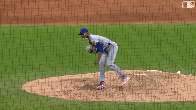 An animated GIF of Jefry Yan's strikeout celebration