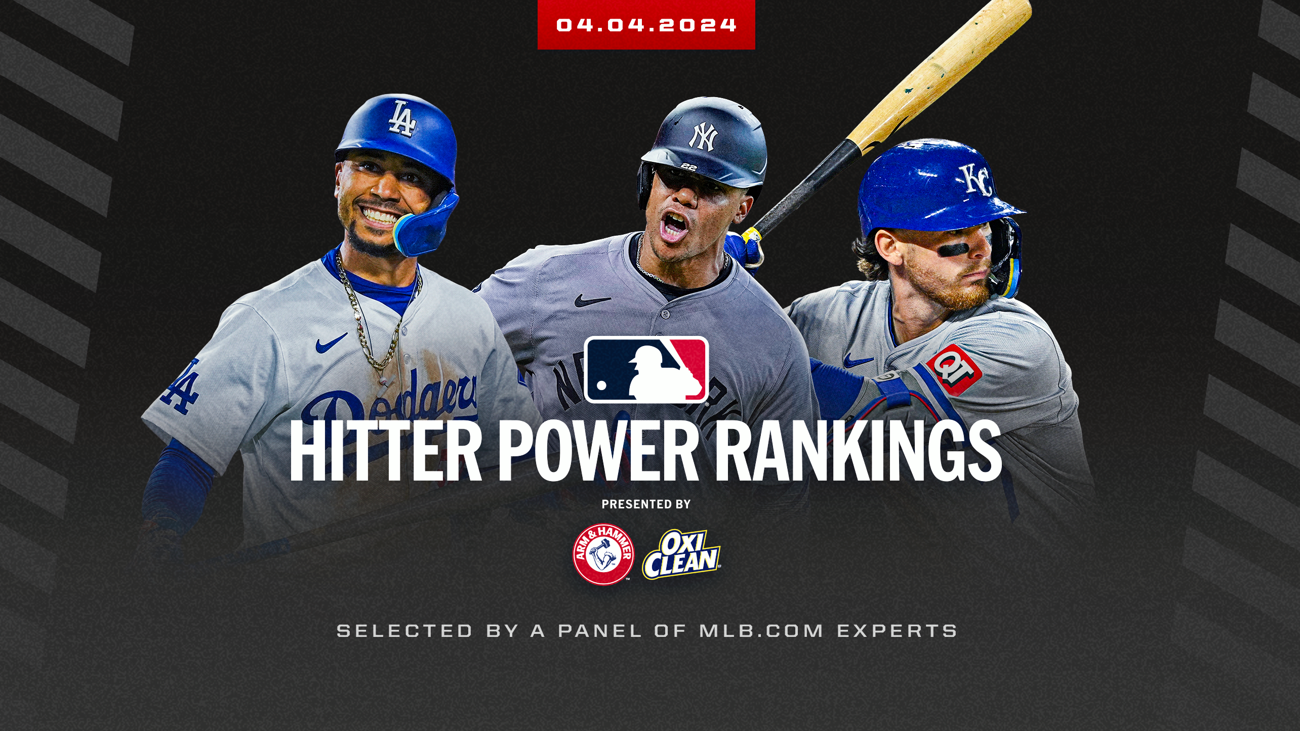 Where do Mookie Betts, Juan Soto and Bobby Witt Jr. rank in the first Hitter Power Rankings?