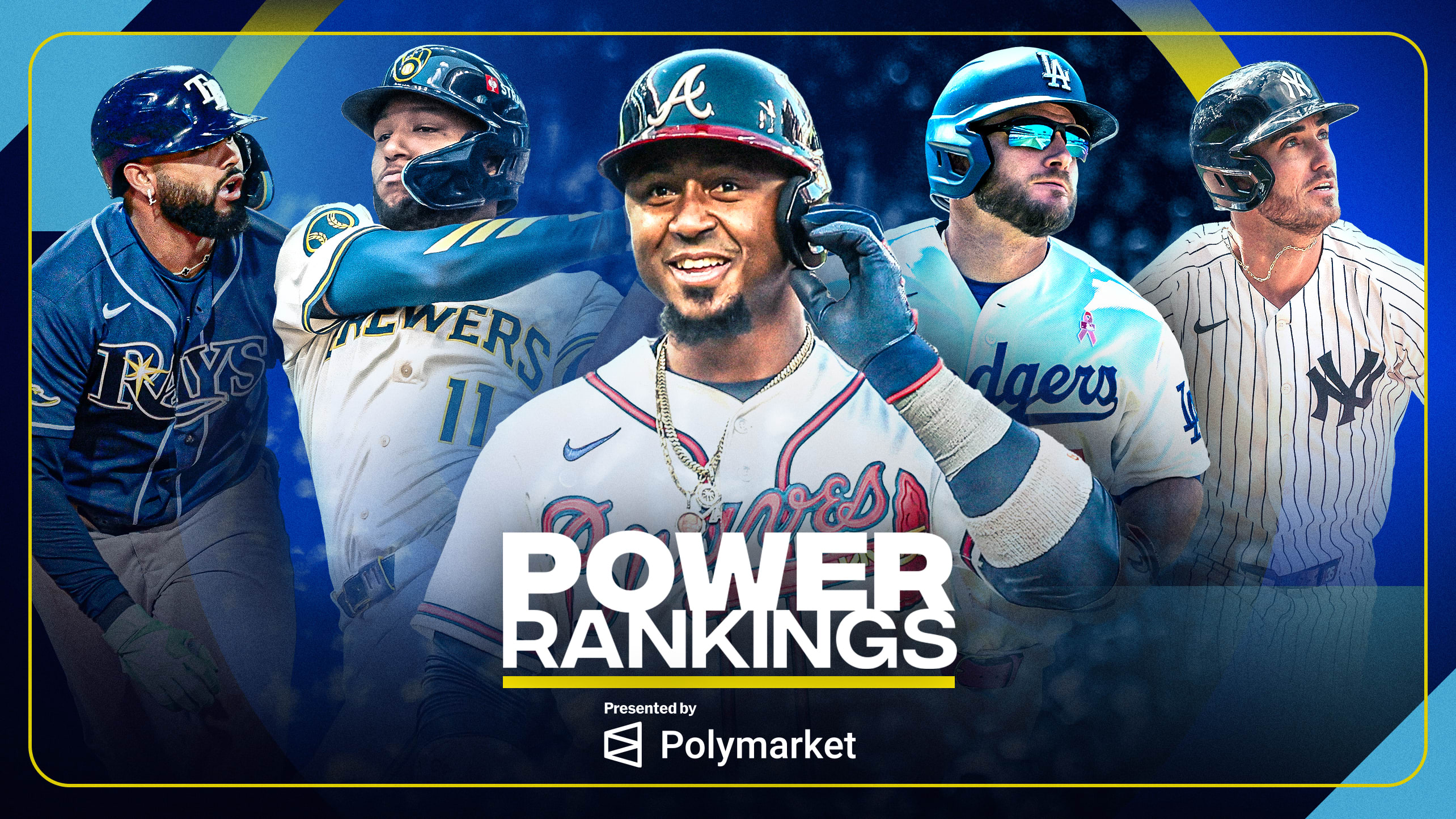 Junior Caminero, Jackson Chourio, Ozzie Albies, Max Muncy and Cody Bellinger
