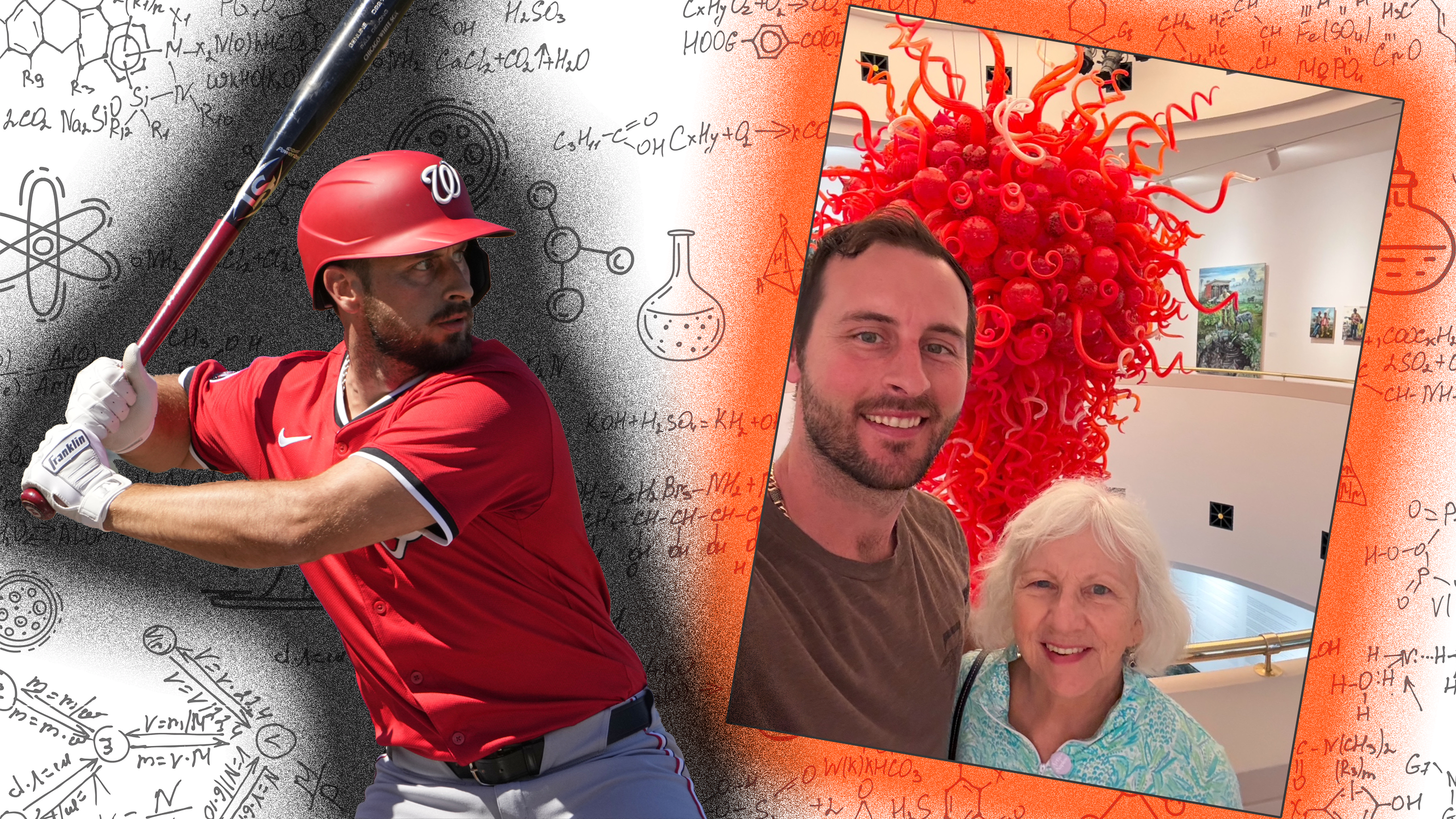 Paul DeJong and his grandmother