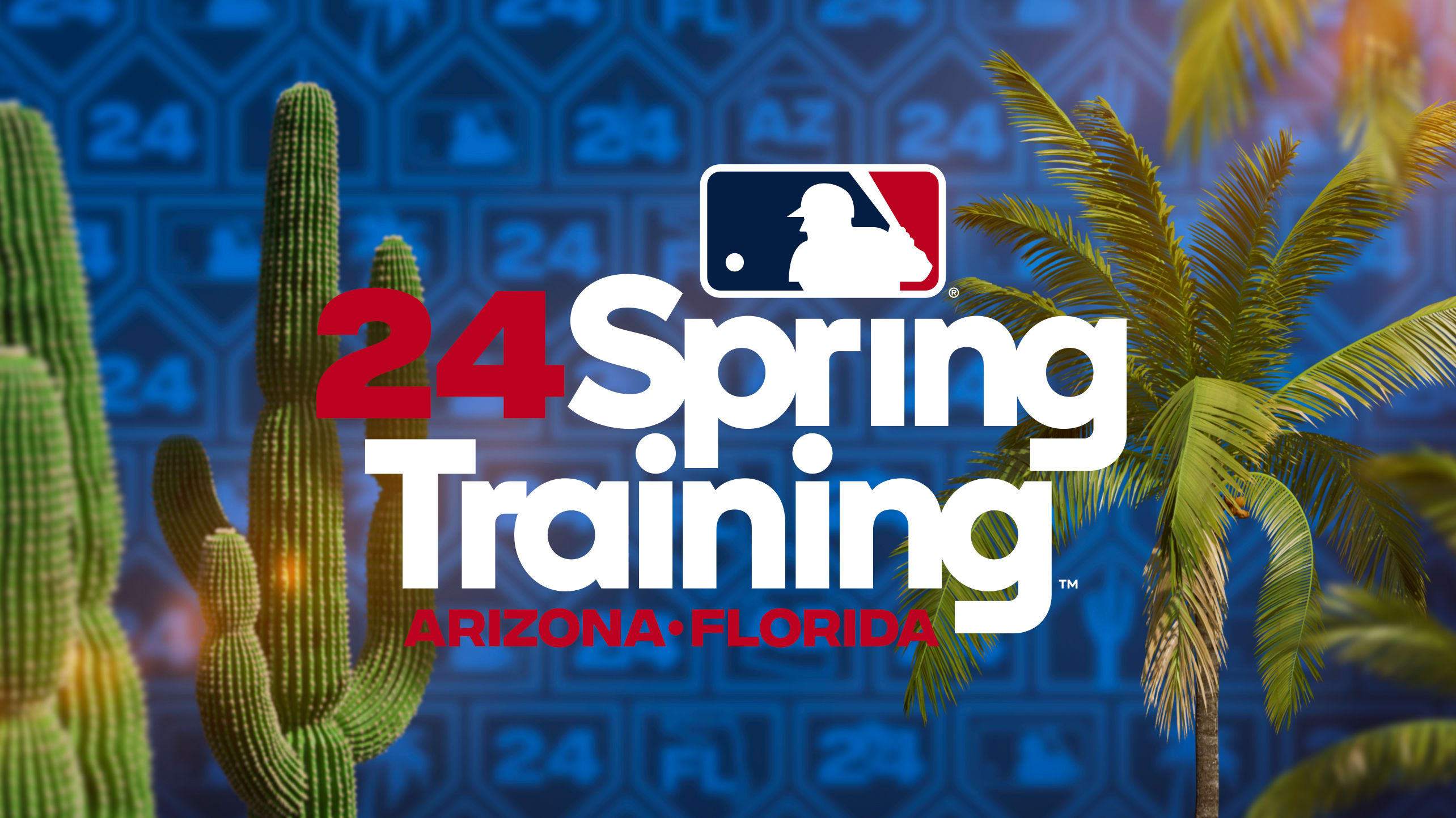 Logo for MLB Network Spring Training broadcasts