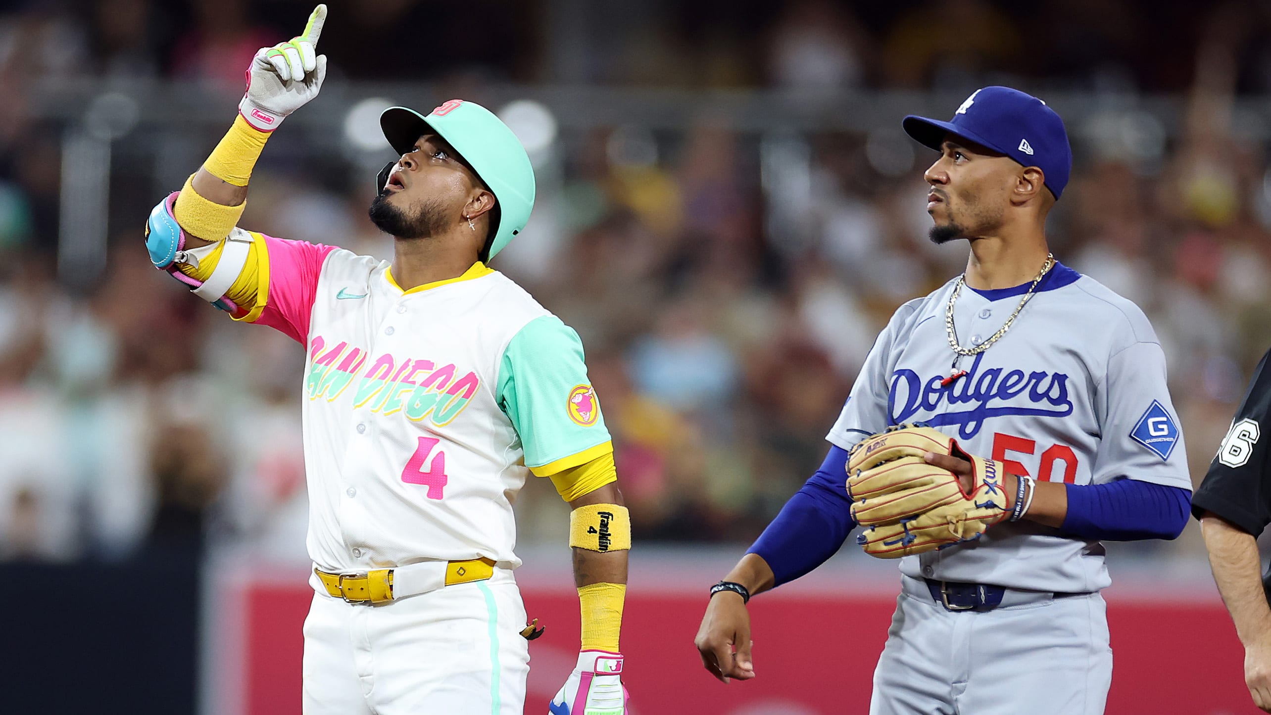 Luis Arraez and Mookie Betts
