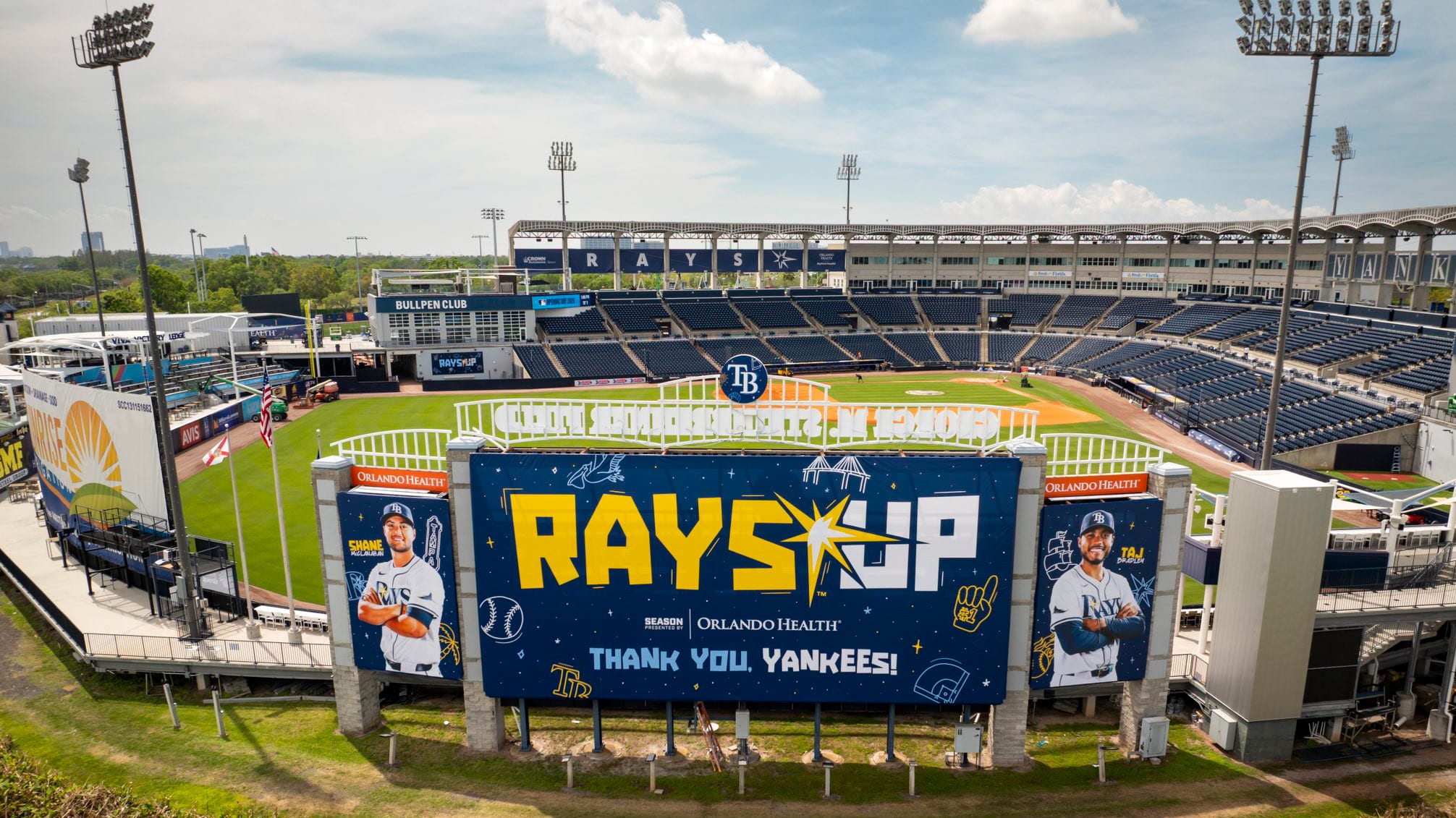 Rays at Steinbrenner Field