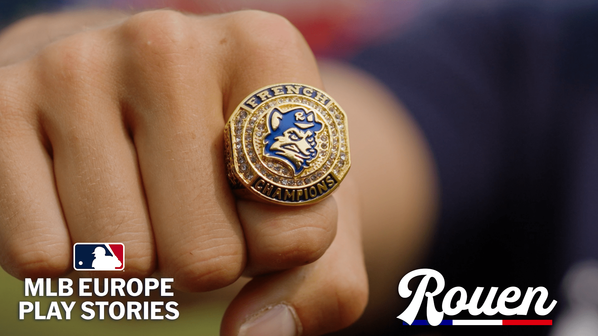 A championship ring for a baseball league in France