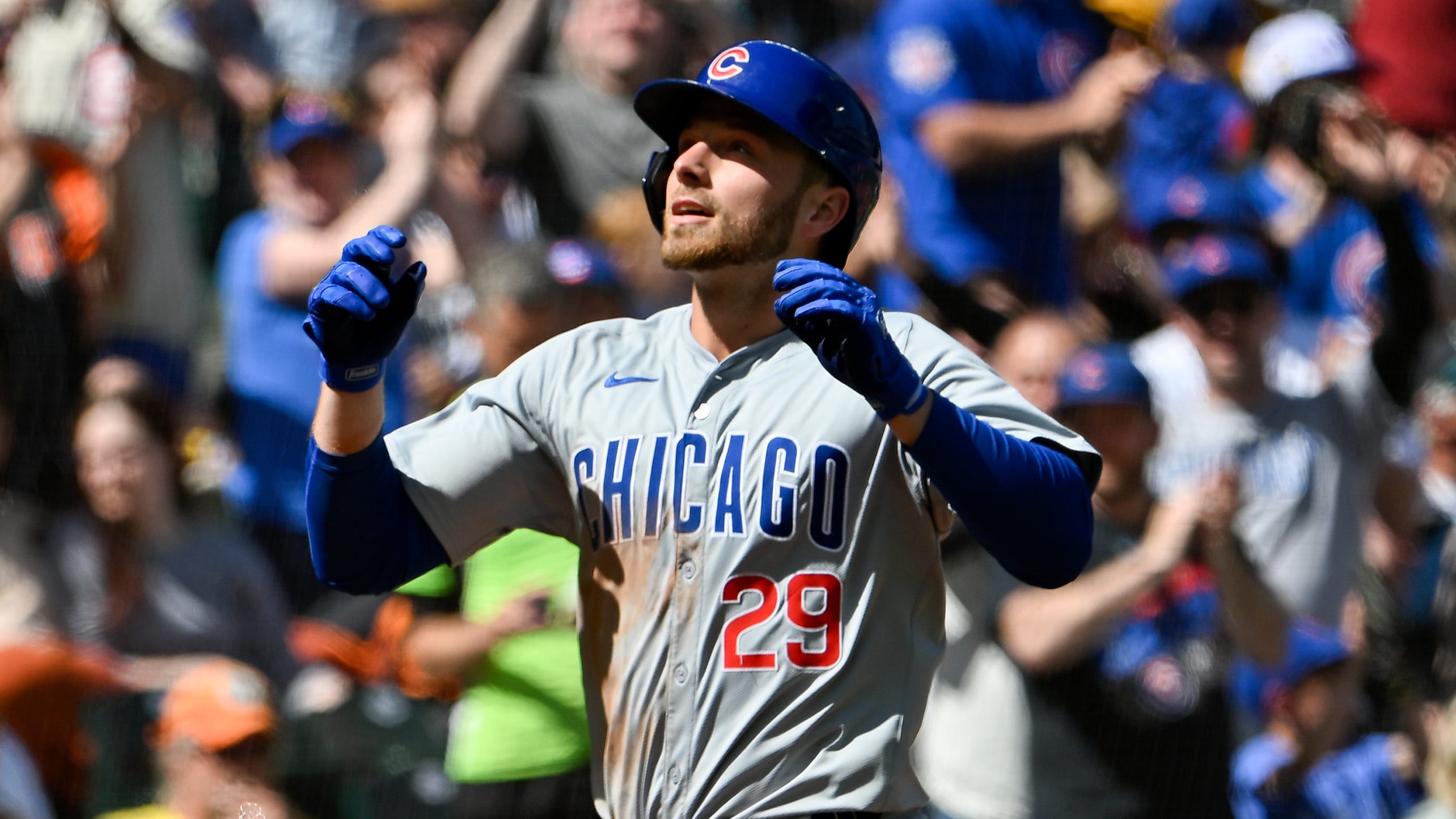 Michael Busch has given the Cubs a powerful new first baseman