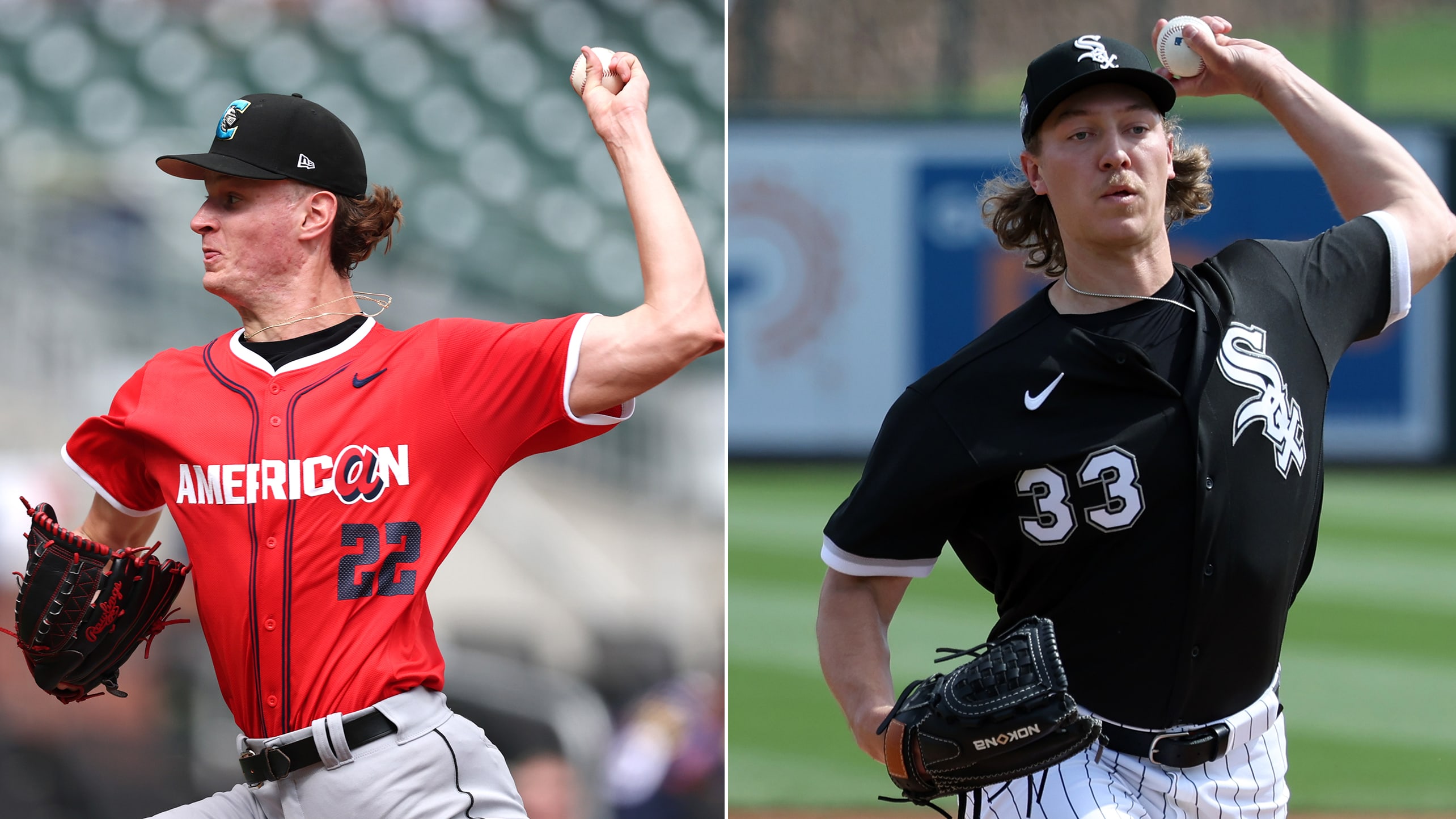 Noah Schultz (left), Hagen Smith