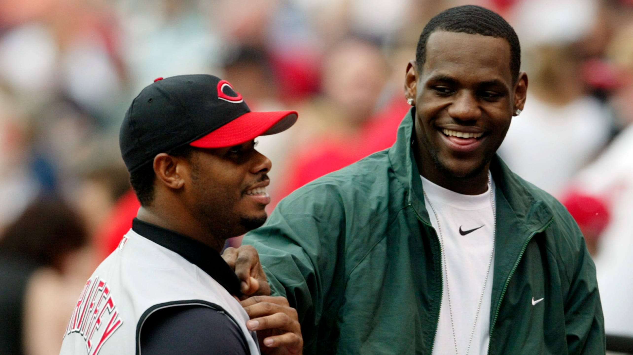 Ken Griffey Jr. and LeBron James