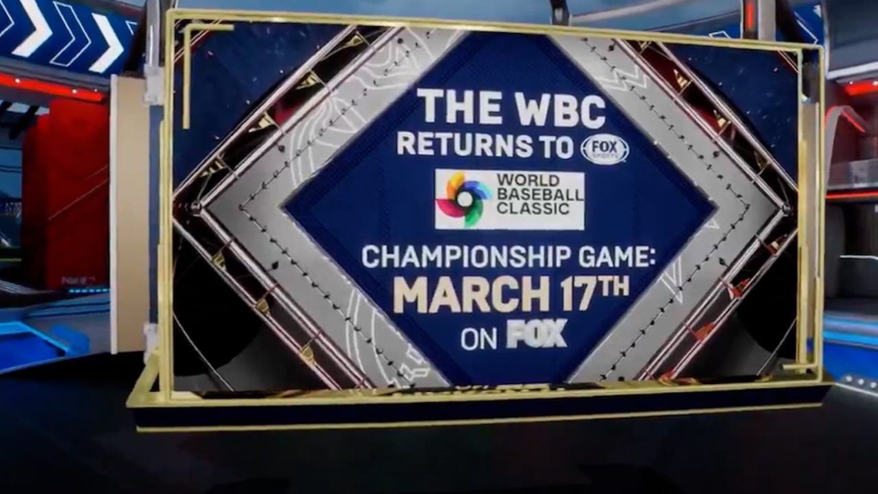 2026 World Baseball Classic airing on FOX Sports