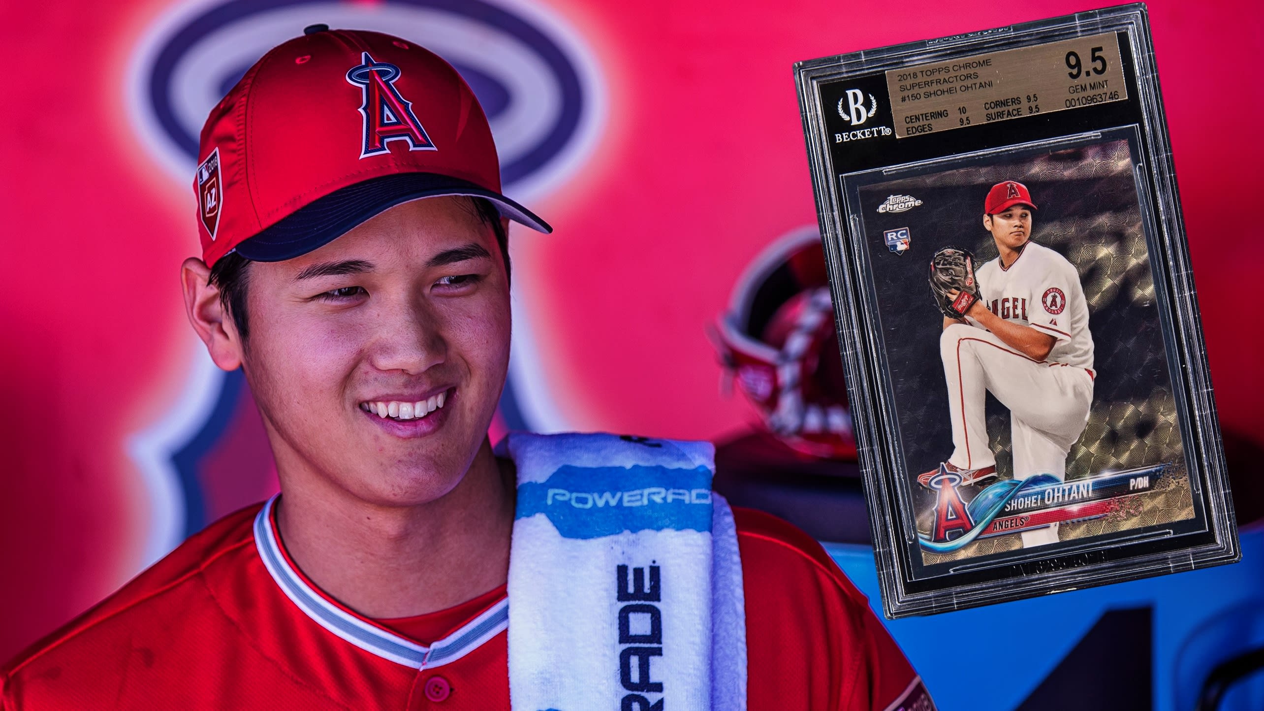 Shohei Ohtani's $2.5 million rookie card