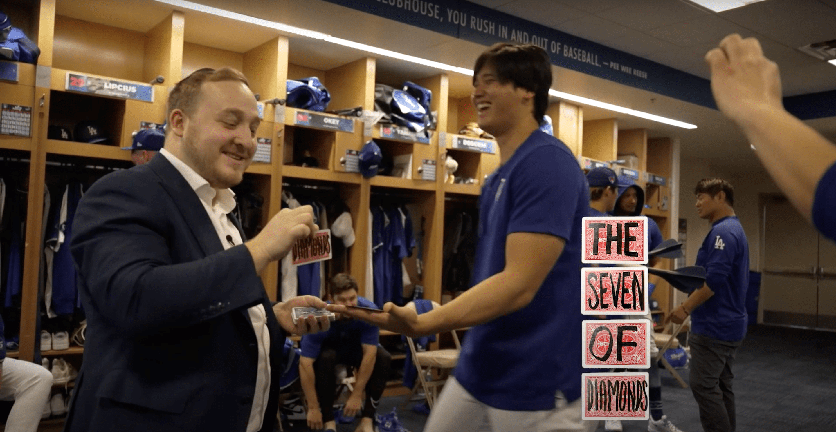 What’s better? This card trick … or Shohei Ohtani’s reaction to it?