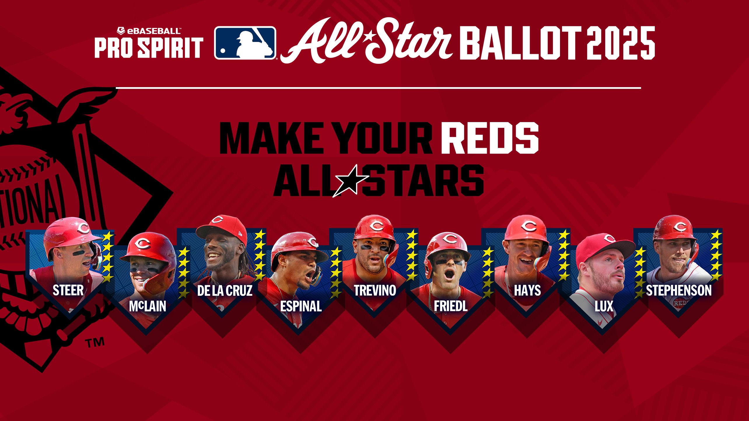 Reds 2025 All-Star ballot