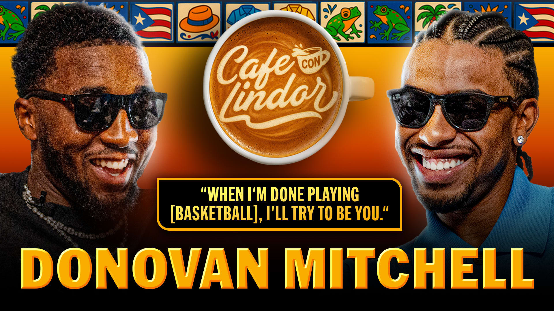 Café con Lindor with Donovan Mitchell