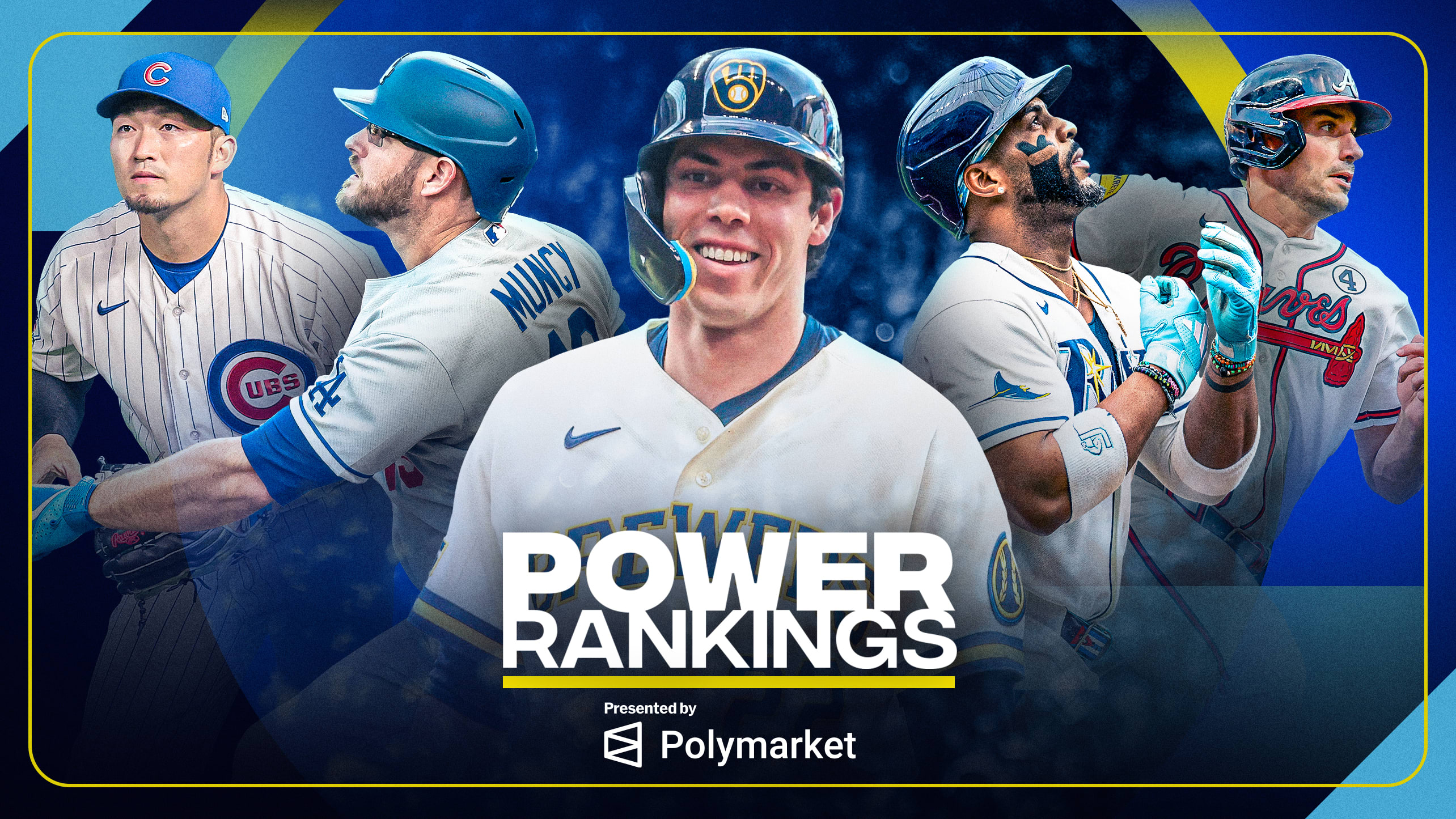 Seiya Suzuki, Max Muncy, Christian Yelich, Yandy Díaz and Matt Olson
