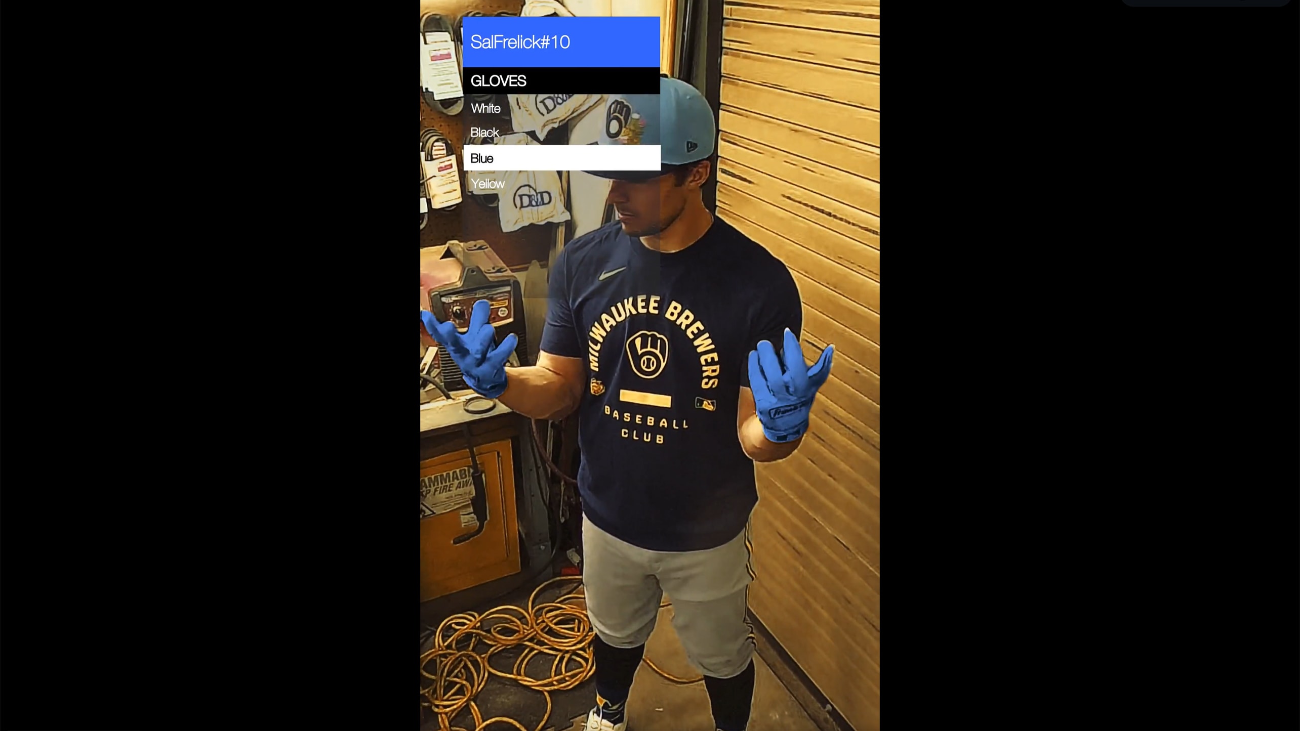 Sal Frelick as a video game character