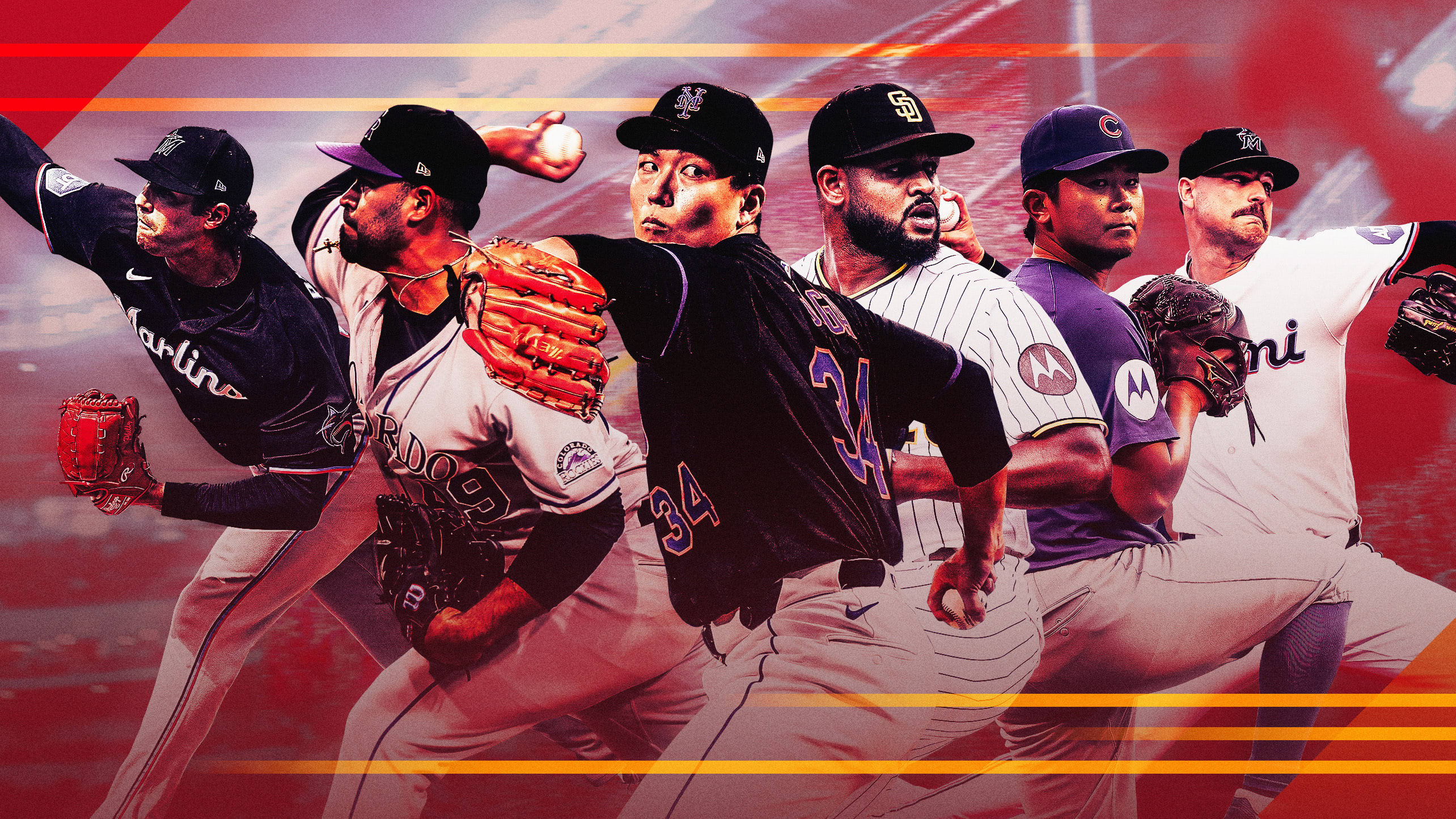 Antonio Senzatela, Kodai Senga, Randy Vásquez, Shota Imanaga