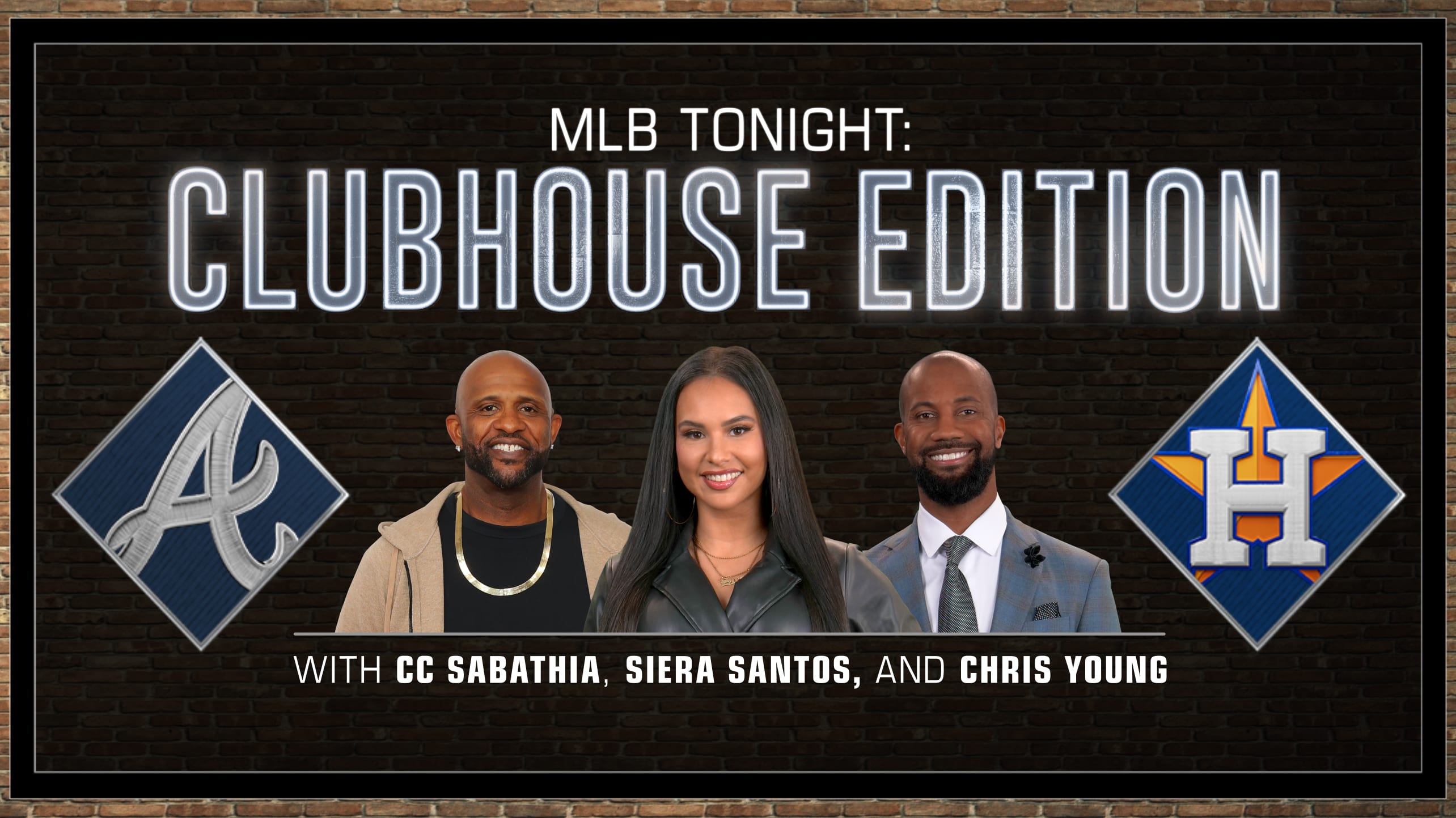 Image for MLB Tonight Clubhouse Edition featuring CC Sabathia, Siera Santos and Chris Young
