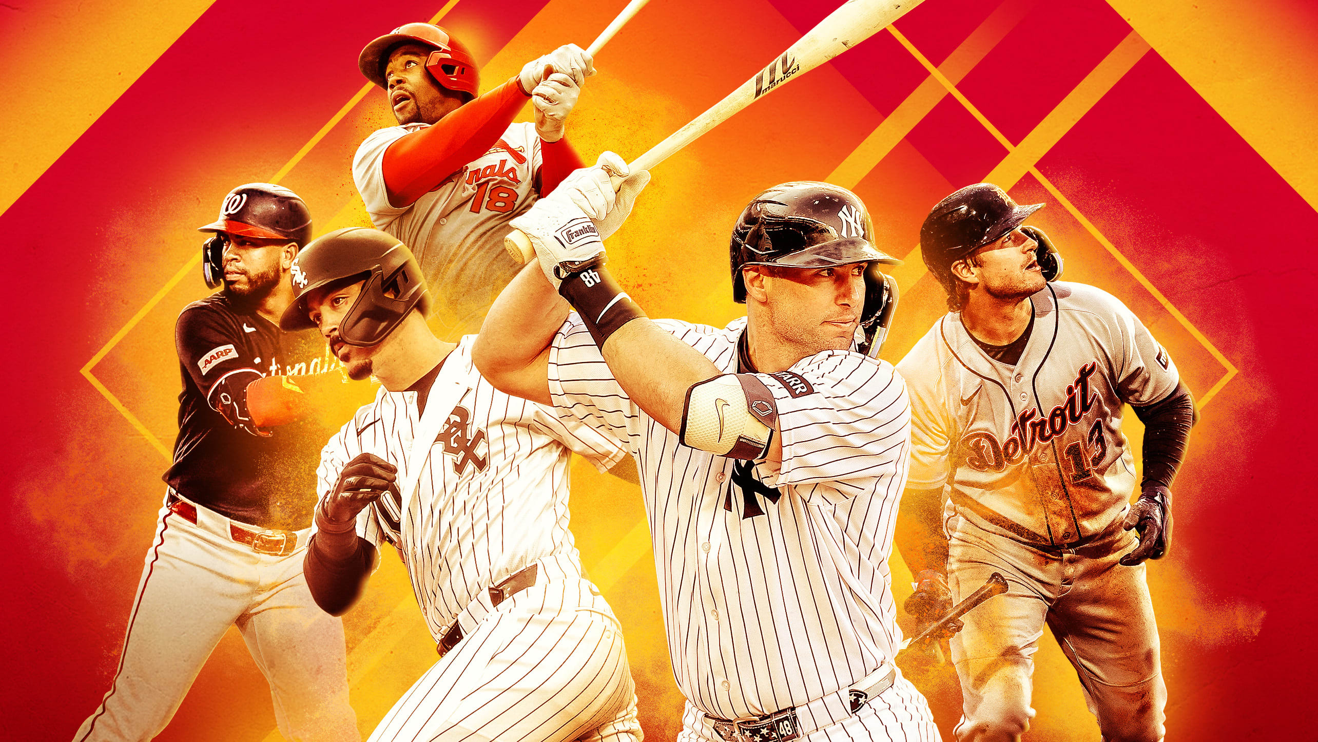 Hitters with the biggest first-half power surges in 2026