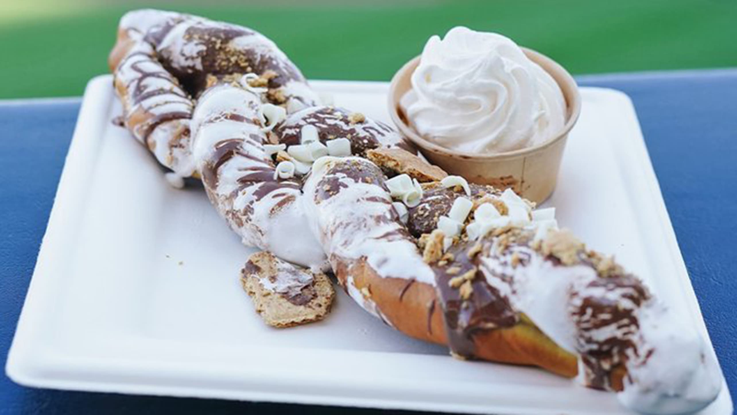 The new Padres Pretzel being sold at Padres games