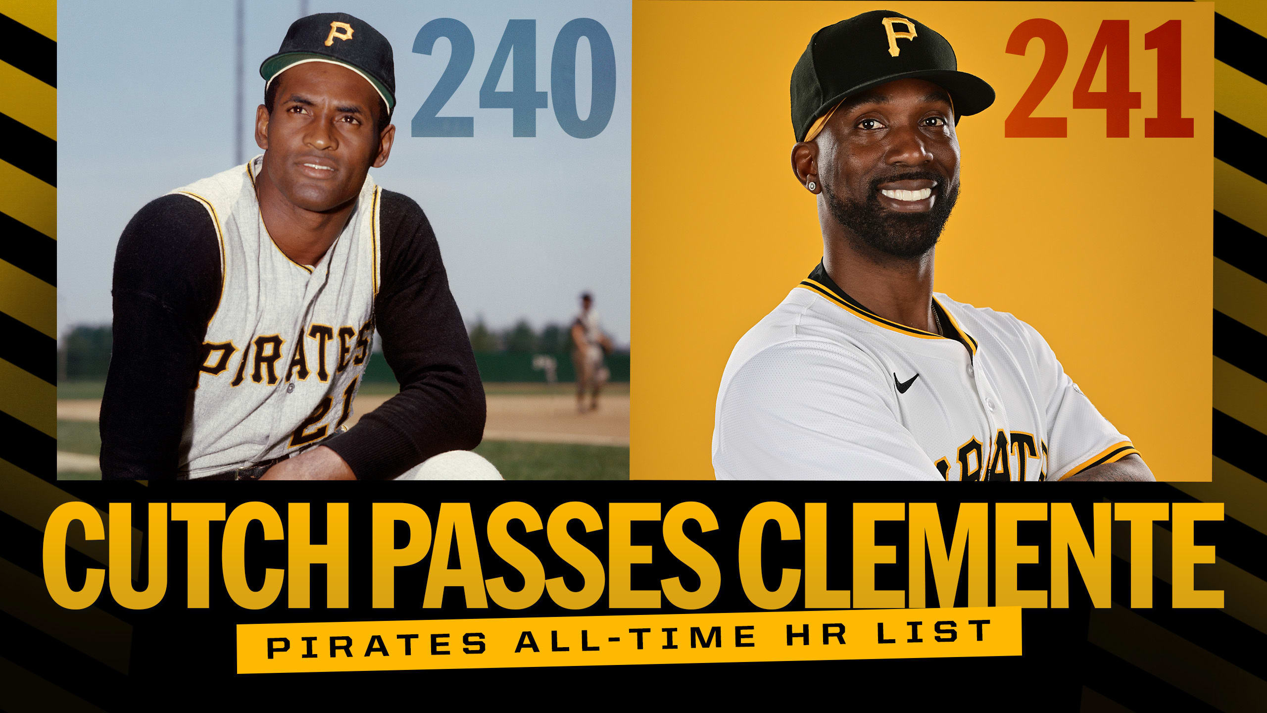 Roberto Clemente and Andrew McCutchen