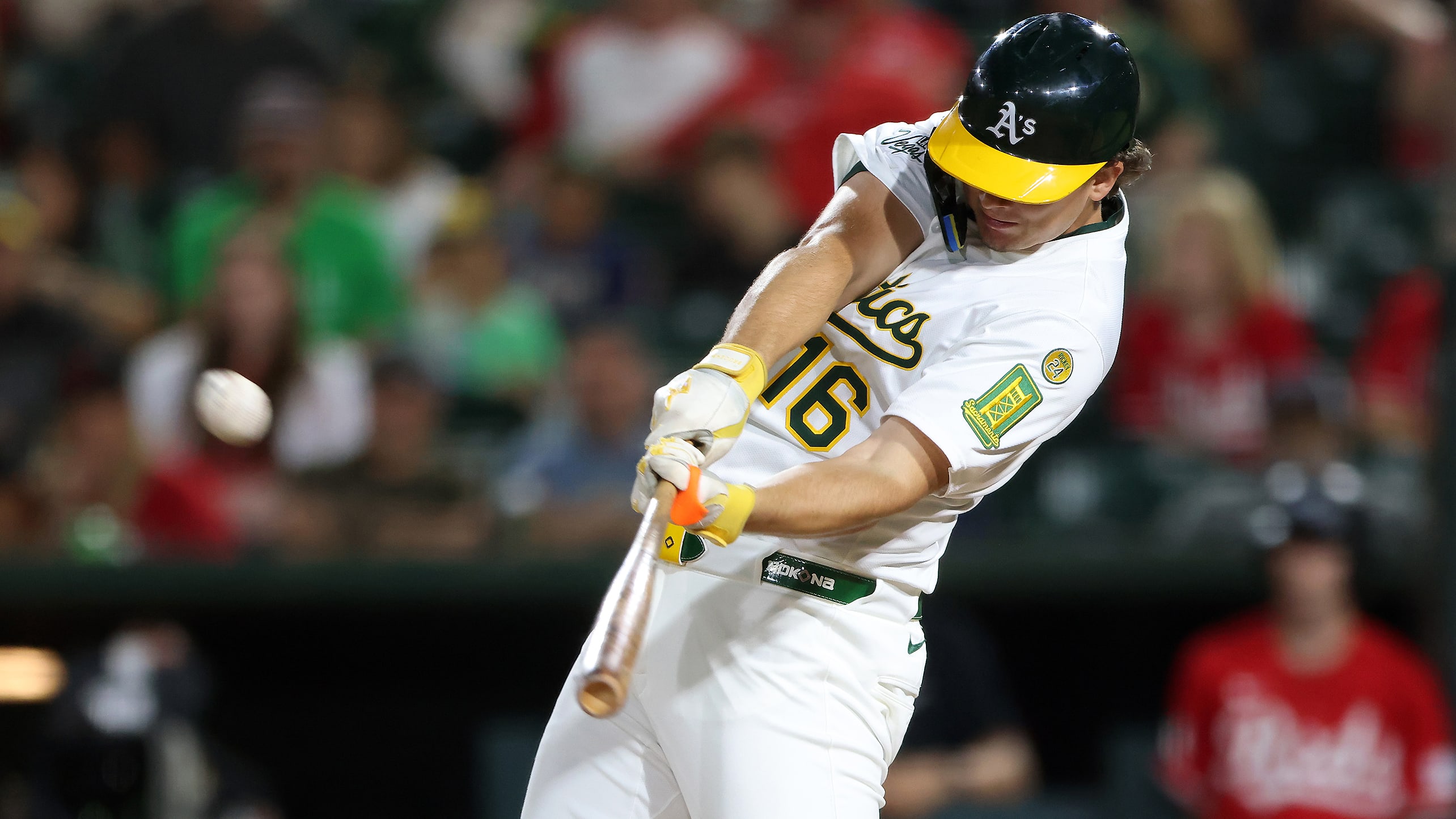 Nick Kurtz connects for a home run