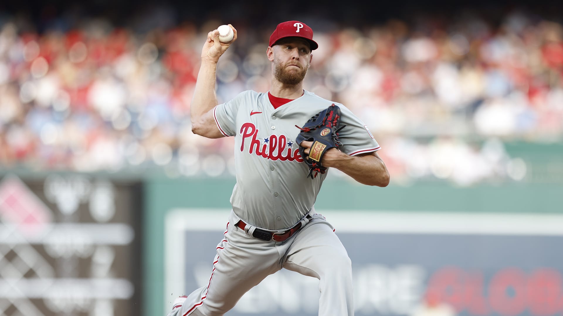 Zack Wheeler delivers a pitch