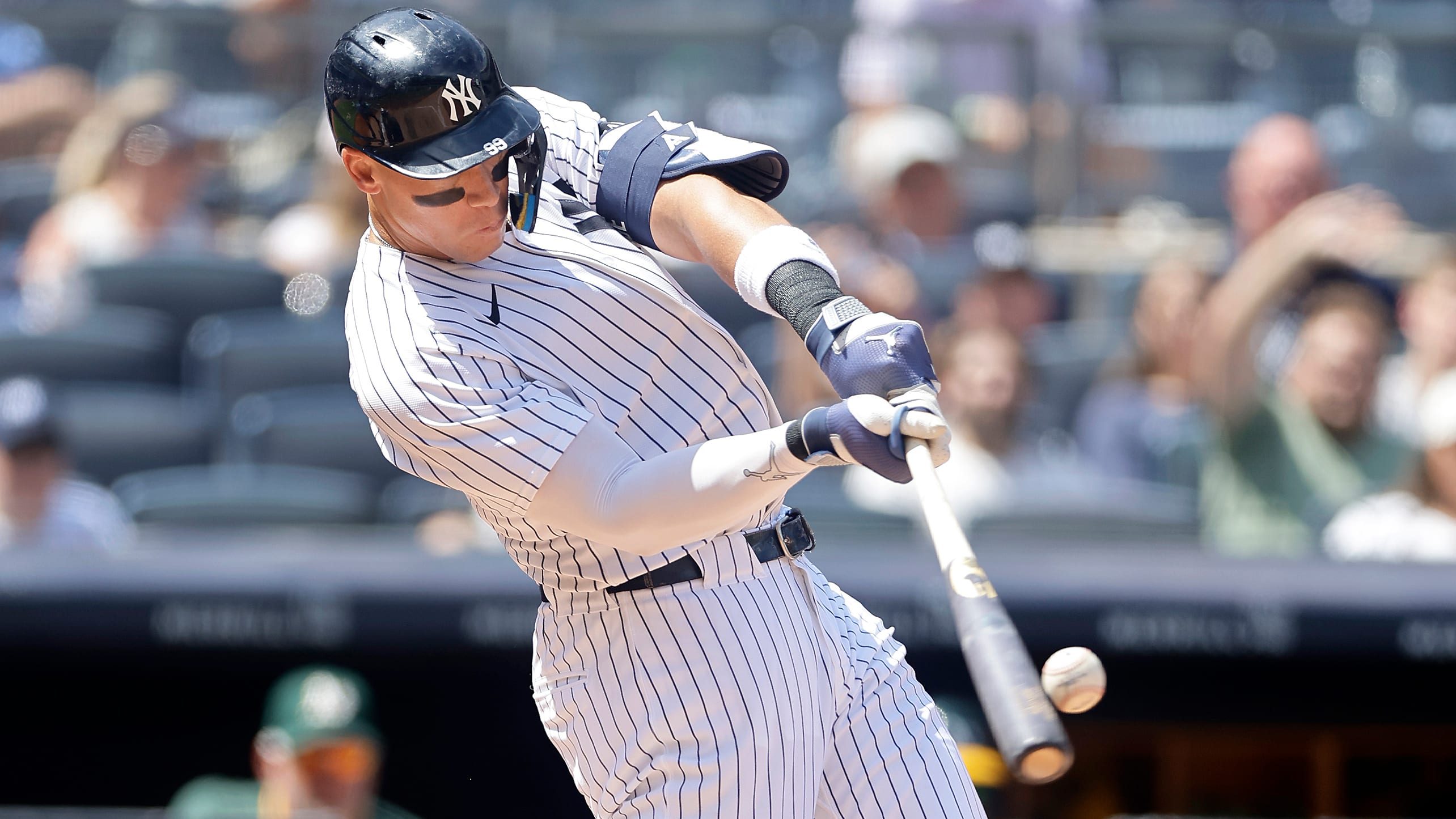 Aaron Judge connects for a home run