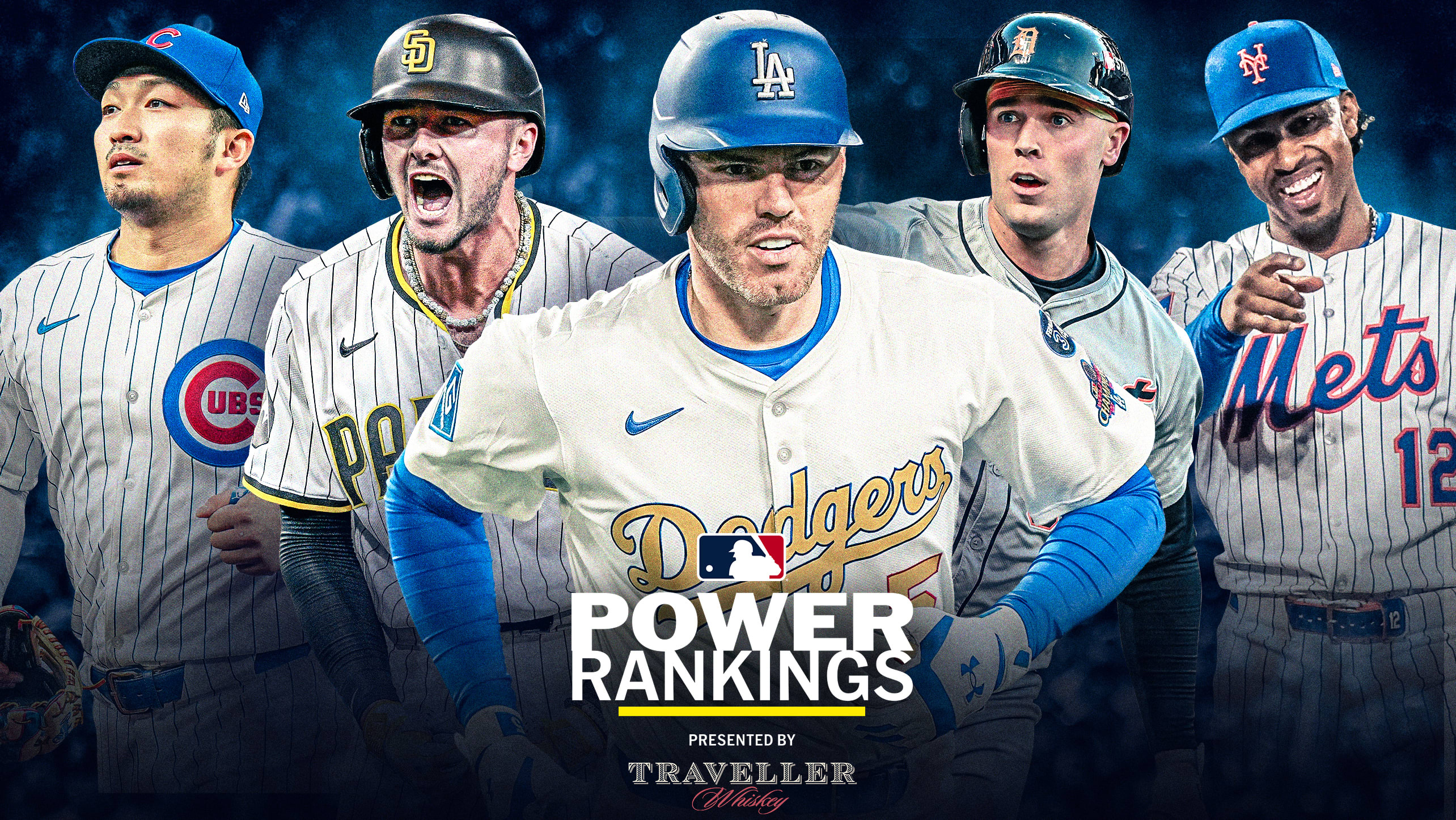 Seiya Suzuki, Jackson Merrill, Freddie Freeman, Kerry Carpenter and Francisco Lindor