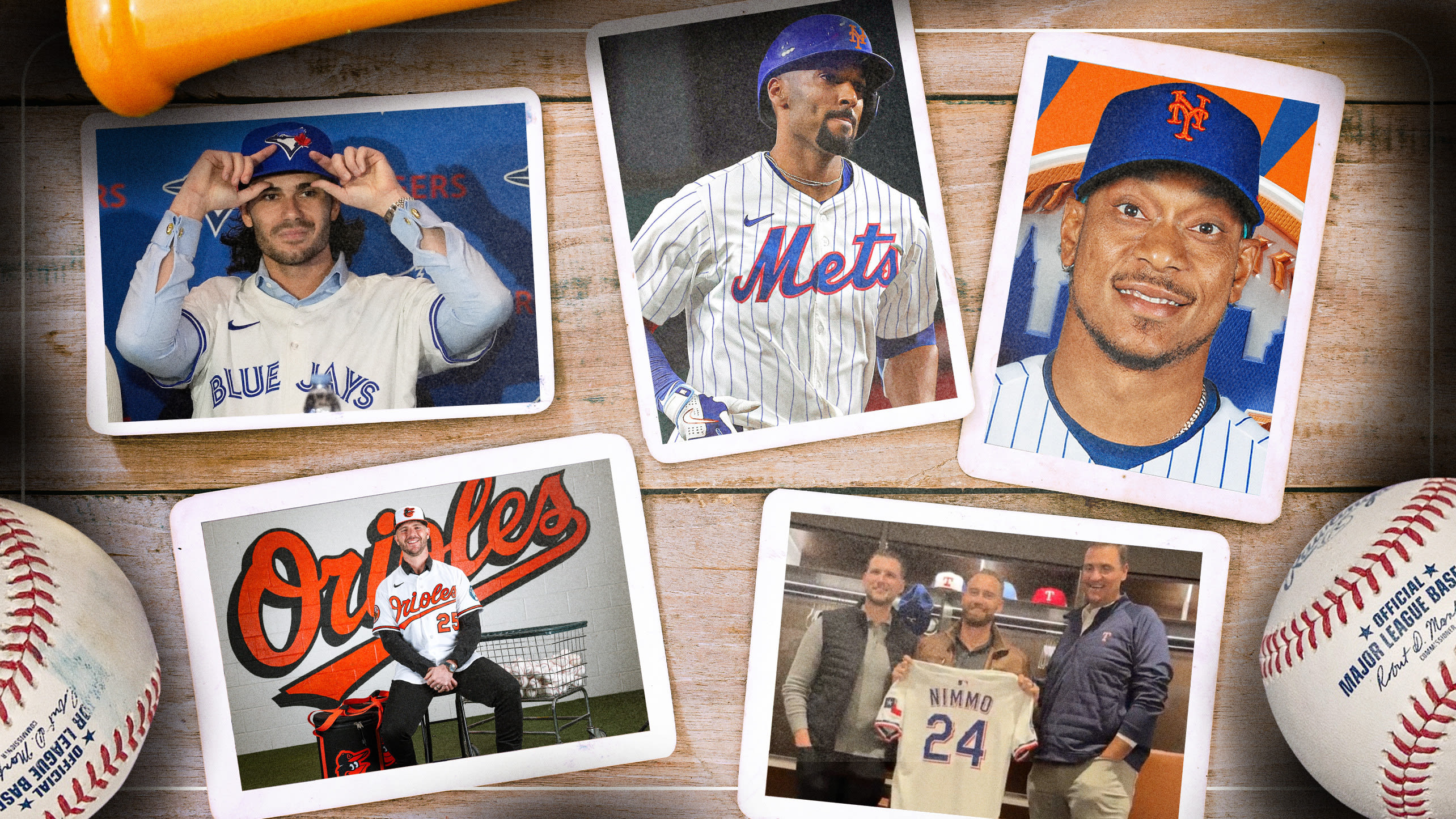 Dylan Cease, Marcus Semien, Jorge Polanco, Pete Alonso and Brandon Nimmo