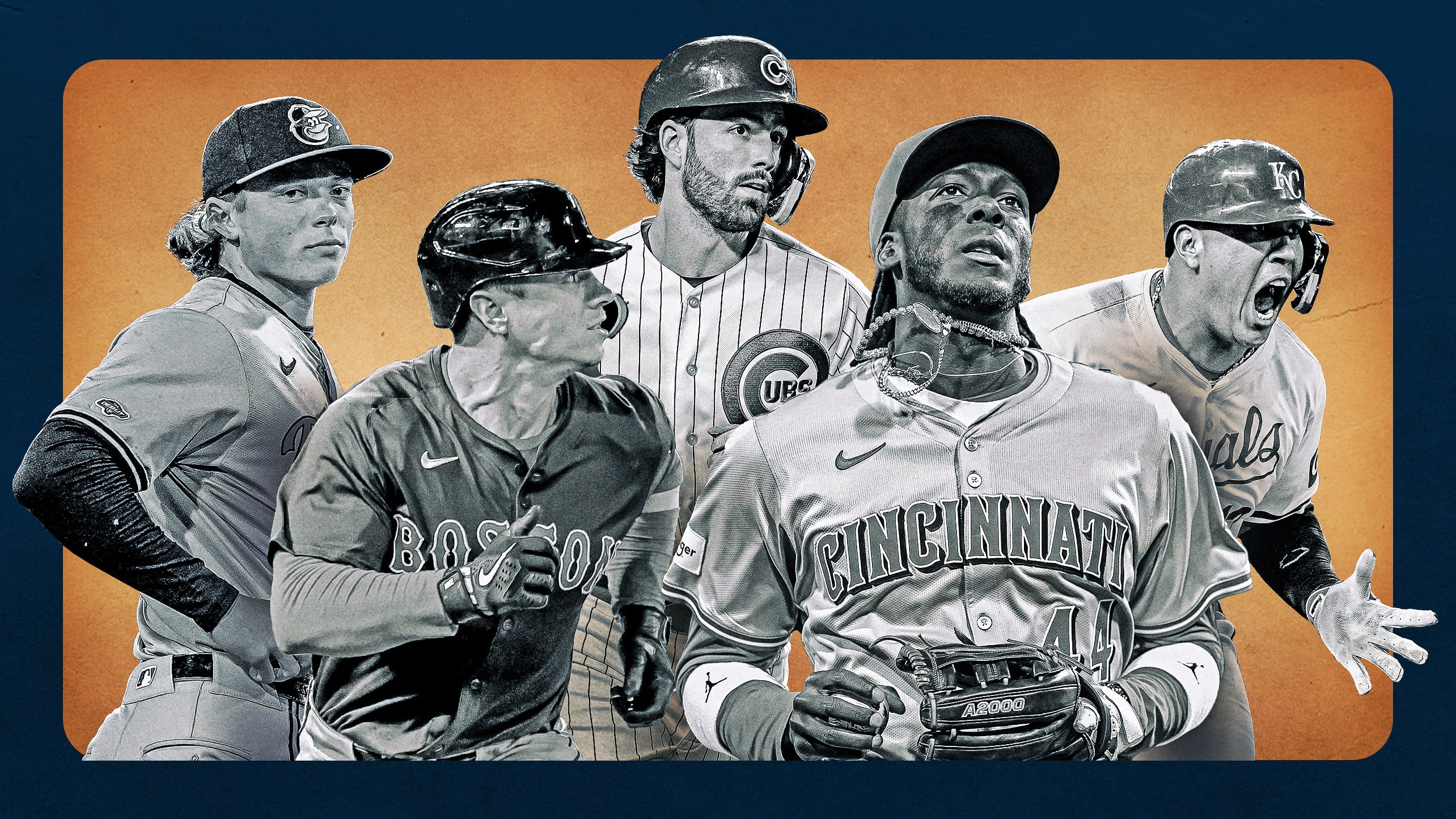 Jackson Holliday, Tyler O'Neill, the Cubs, Elly De La Cruz and the Royals are drawing attention right now