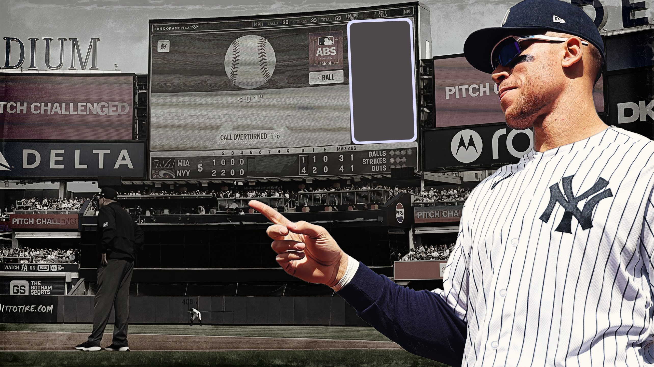 Aaron Judge excels at ABS challenges