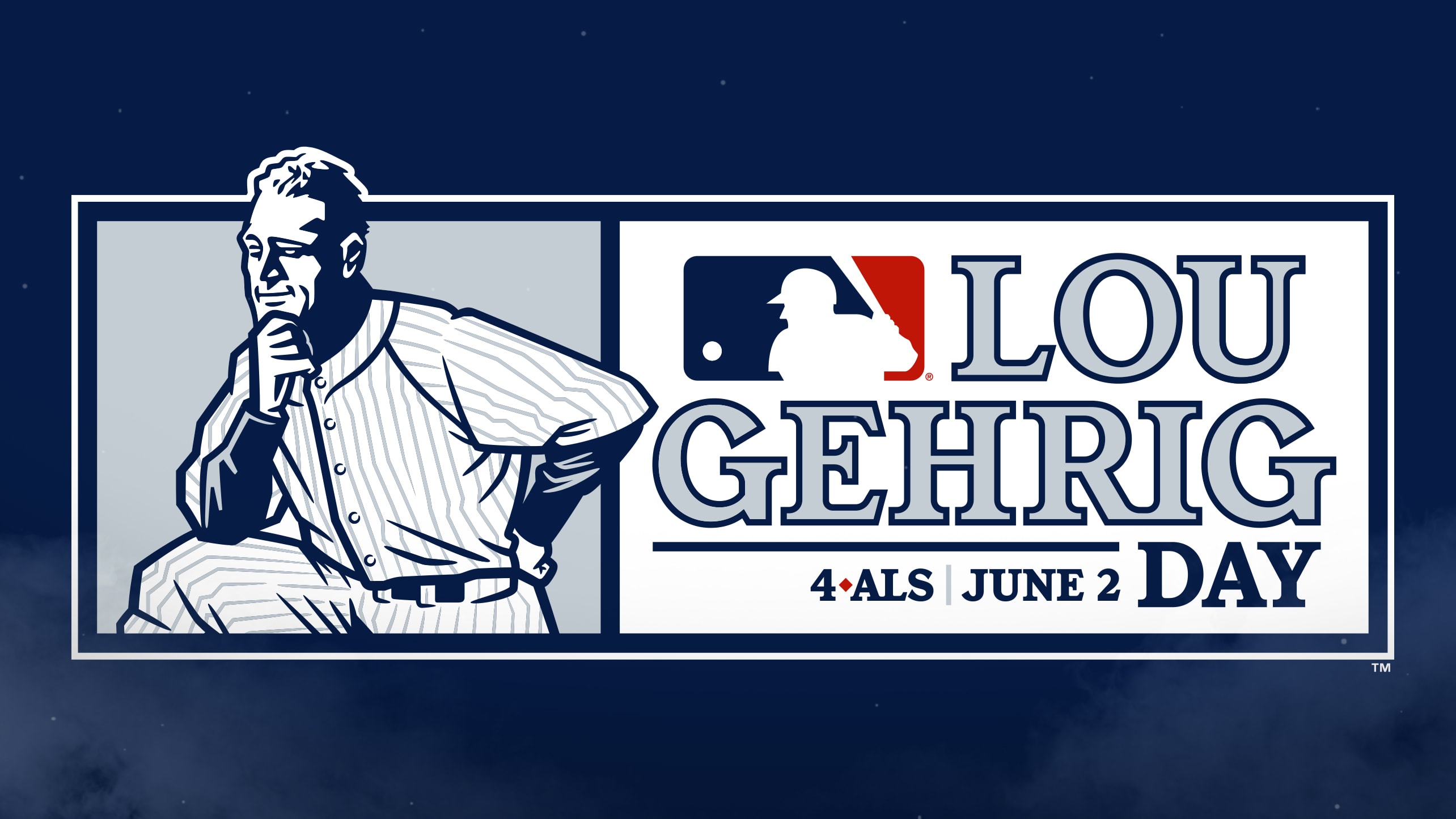 Logo for Lou Gehrig Day